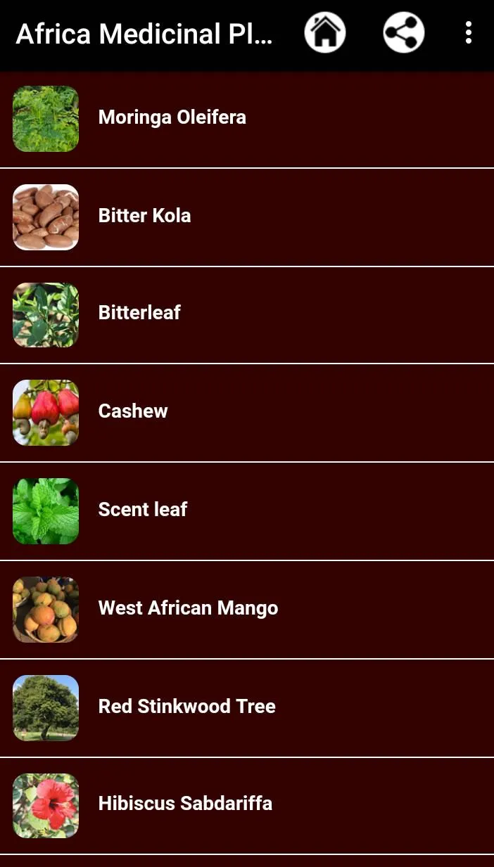 Africa Medicinal Plants | Indus Appstore | Screenshot