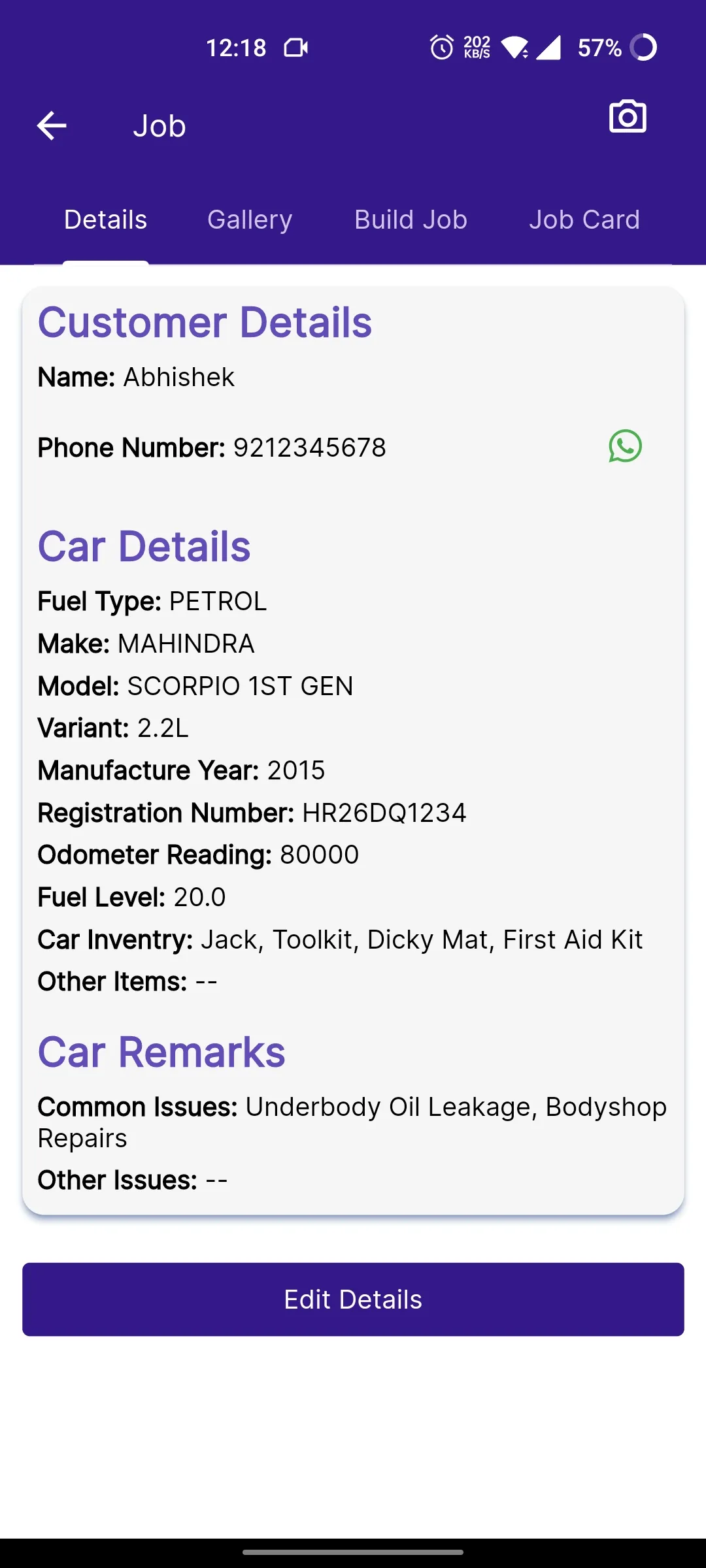 GarageBook- Garage Management | Indus Appstore | Screenshot