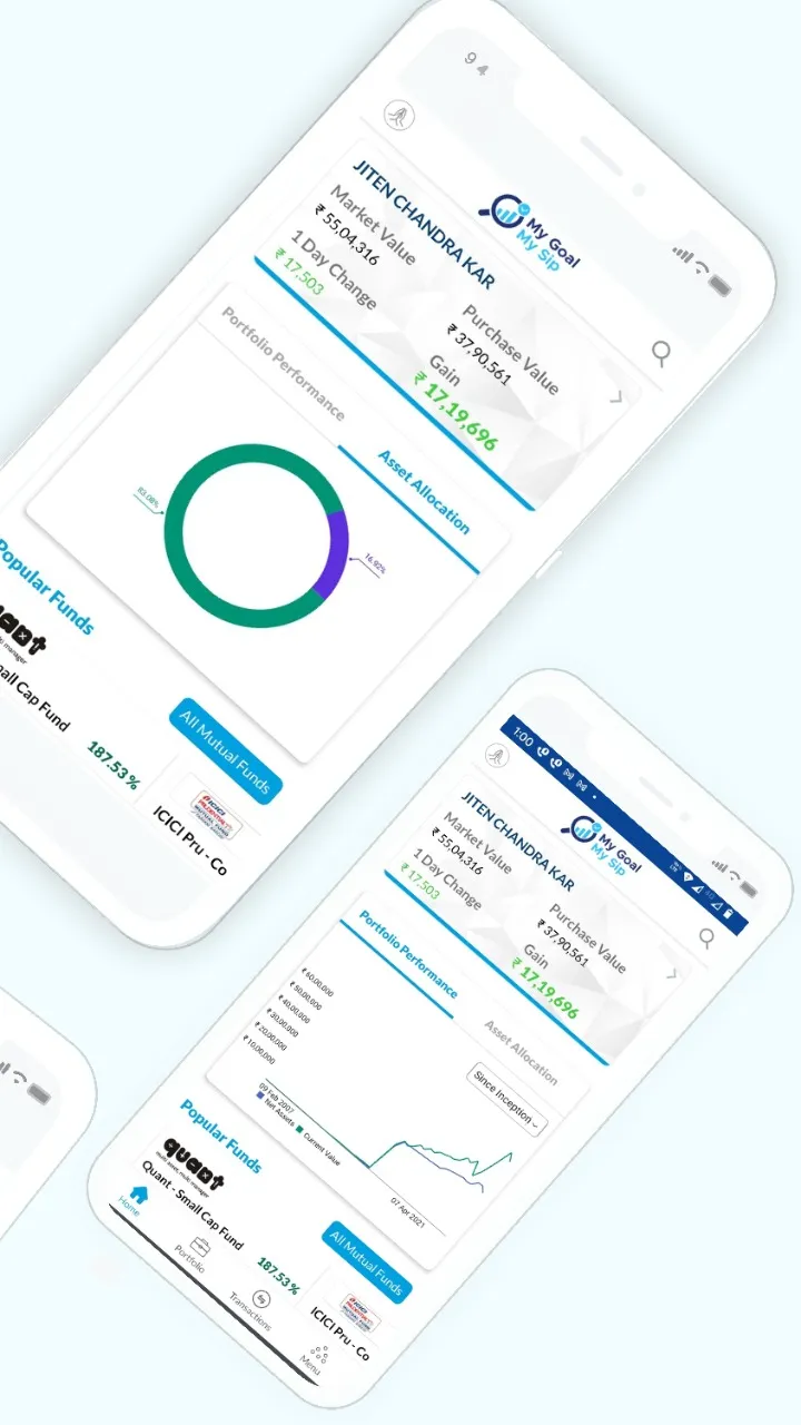 MyGoalMySIP by Prudent Wealth  | Indus Appstore | Screenshot