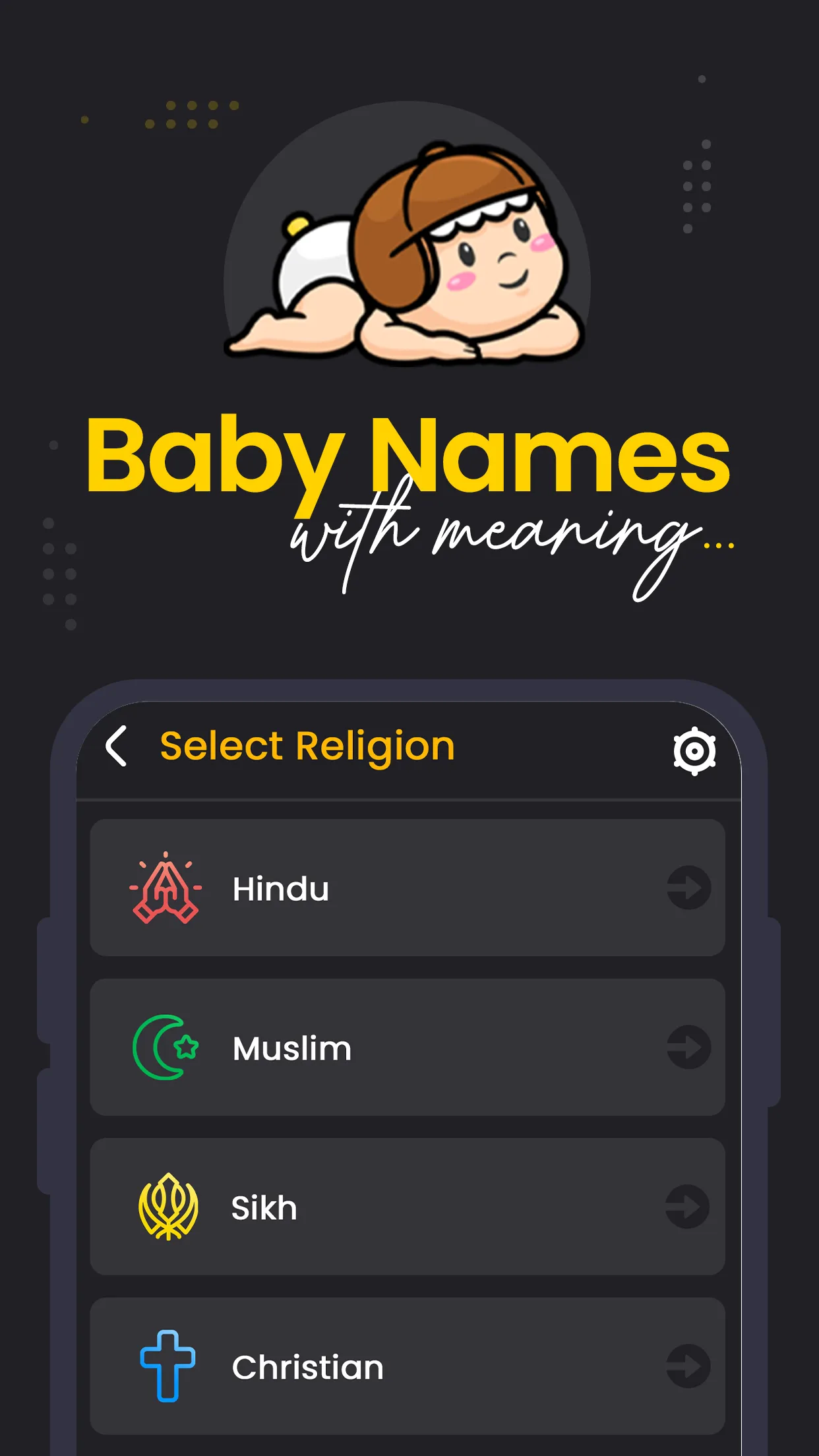 Baby Names - Name with Meaning | Indus Appstore | Screenshot