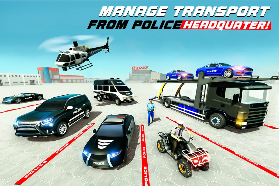 Police Cargo Truck Offroad 3D | Indus Appstore | Screenshot