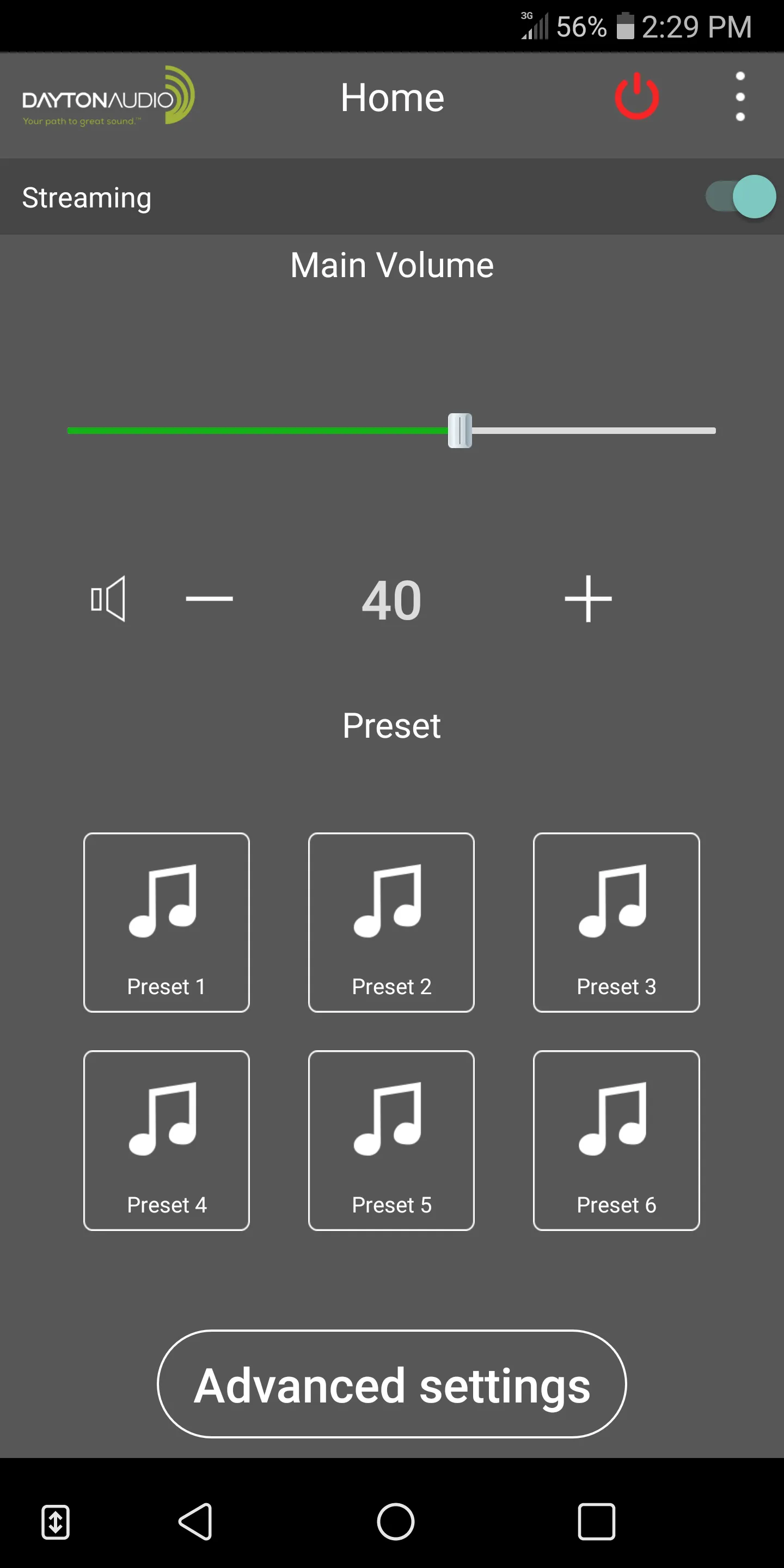 Dayton Audio DSP Control | Indus Appstore | Screenshot