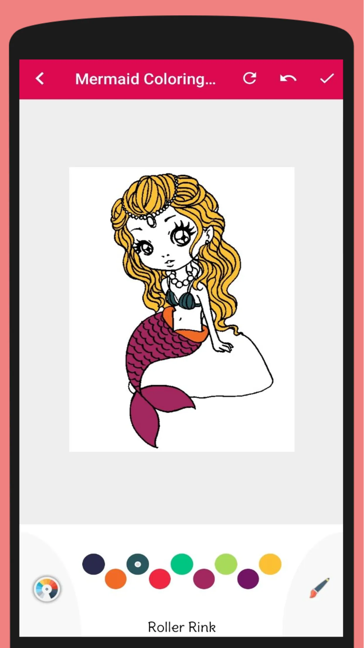 Mermaid Coloring Book | Indus Appstore | Screenshot