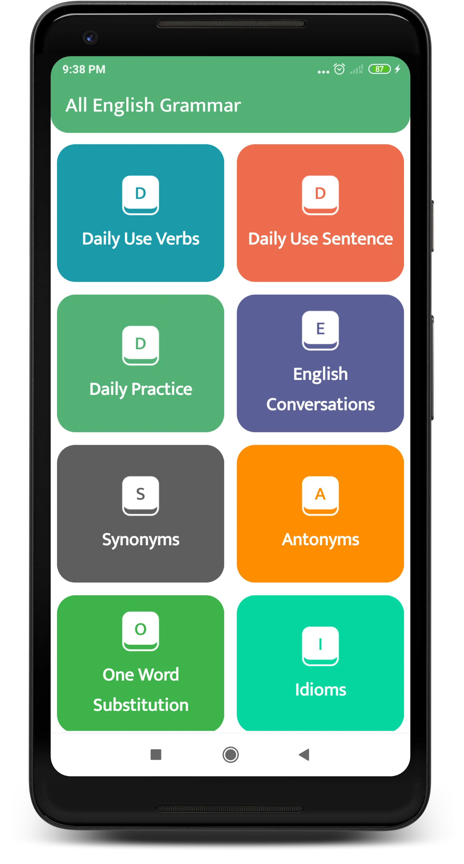 All English Grammar | Indus Appstore | Screenshot