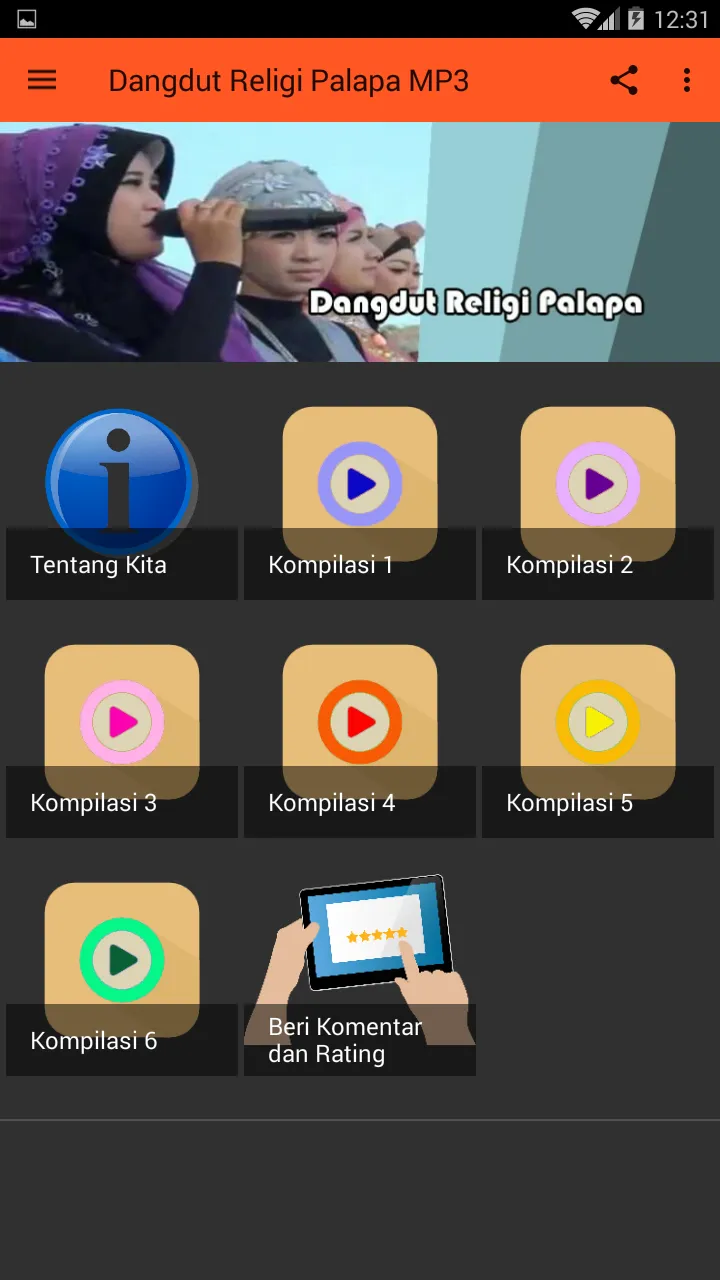 Dangdut Religi Palapa MP3 | Indus Appstore | Screenshot