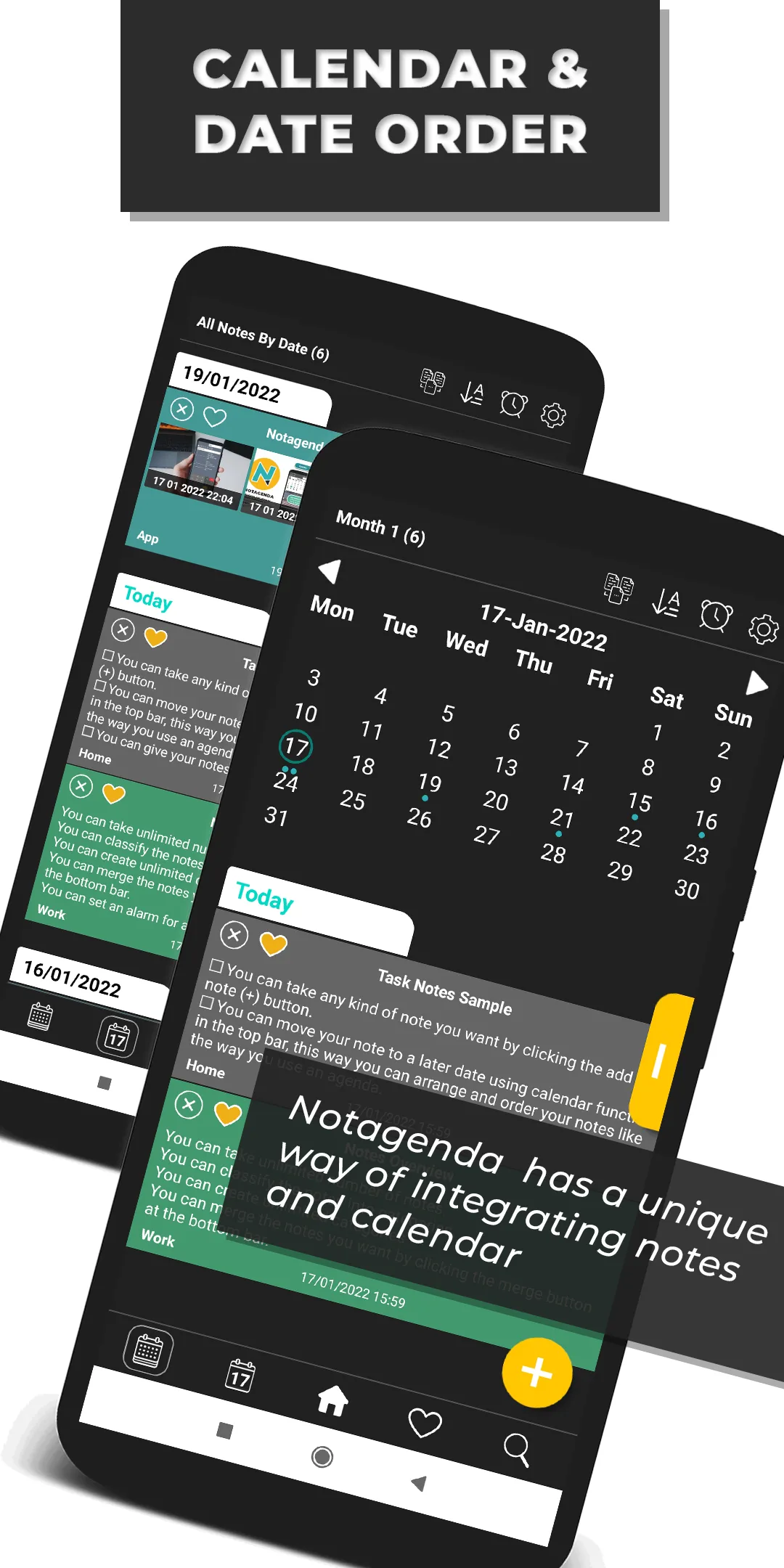 Notagenda - Notes & Calendar | Indus Appstore | Screenshot