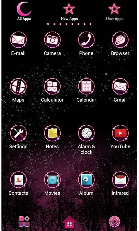 Cute Theme-Constellations- | Indus Appstore | Screenshot