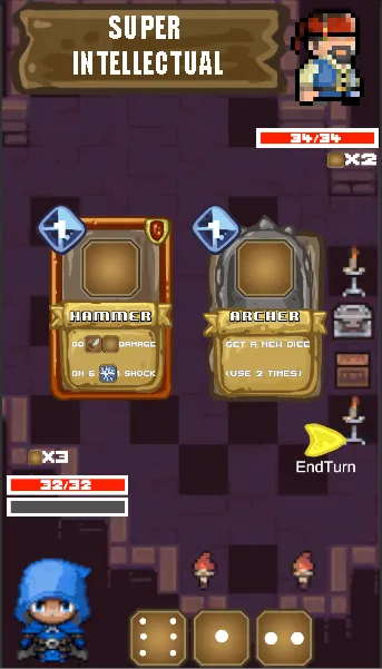 Dice Dungeon: Deckbuilding RPG | Indus Appstore | Screenshot