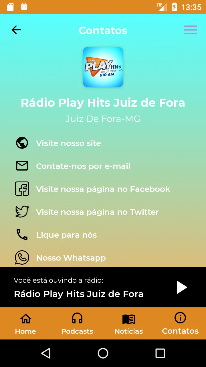 Rádio Play Hits JF | Indus Appstore | Screenshot