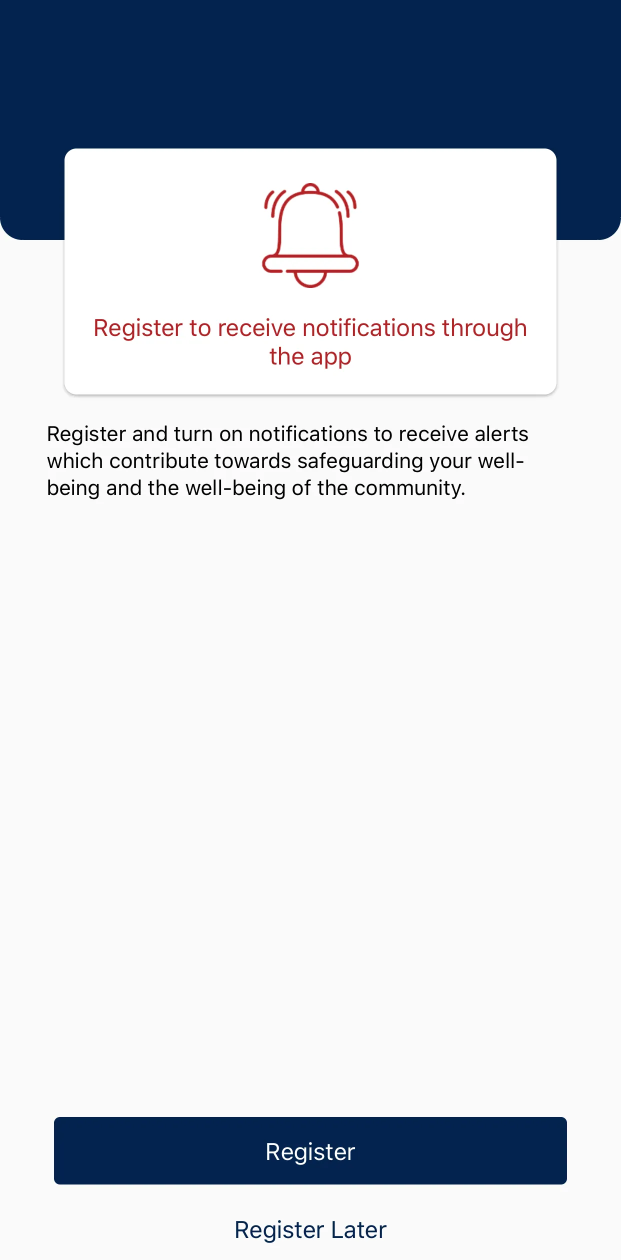 BeAware Bahrain | Indus Appstore | Screenshot