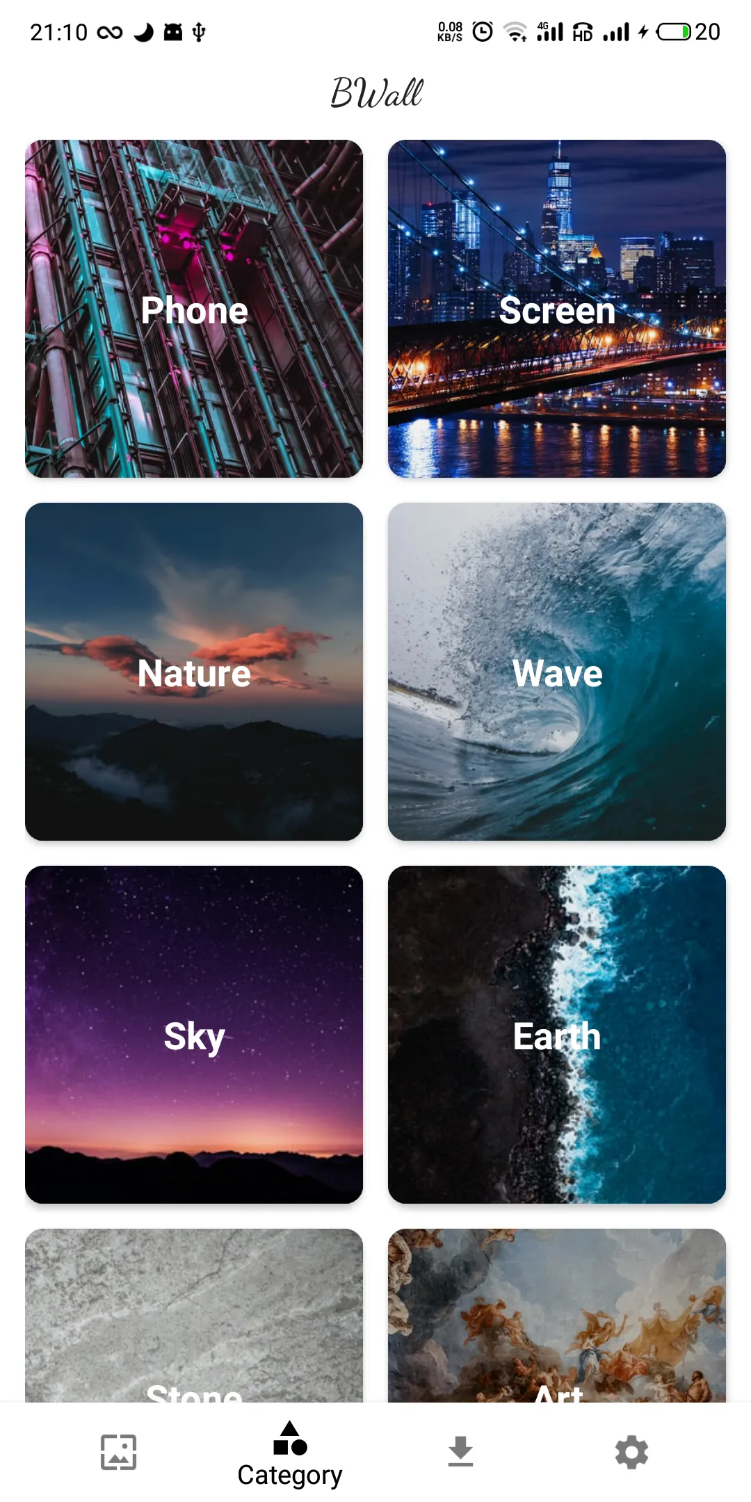 BWall | Indus Appstore | Screenshot