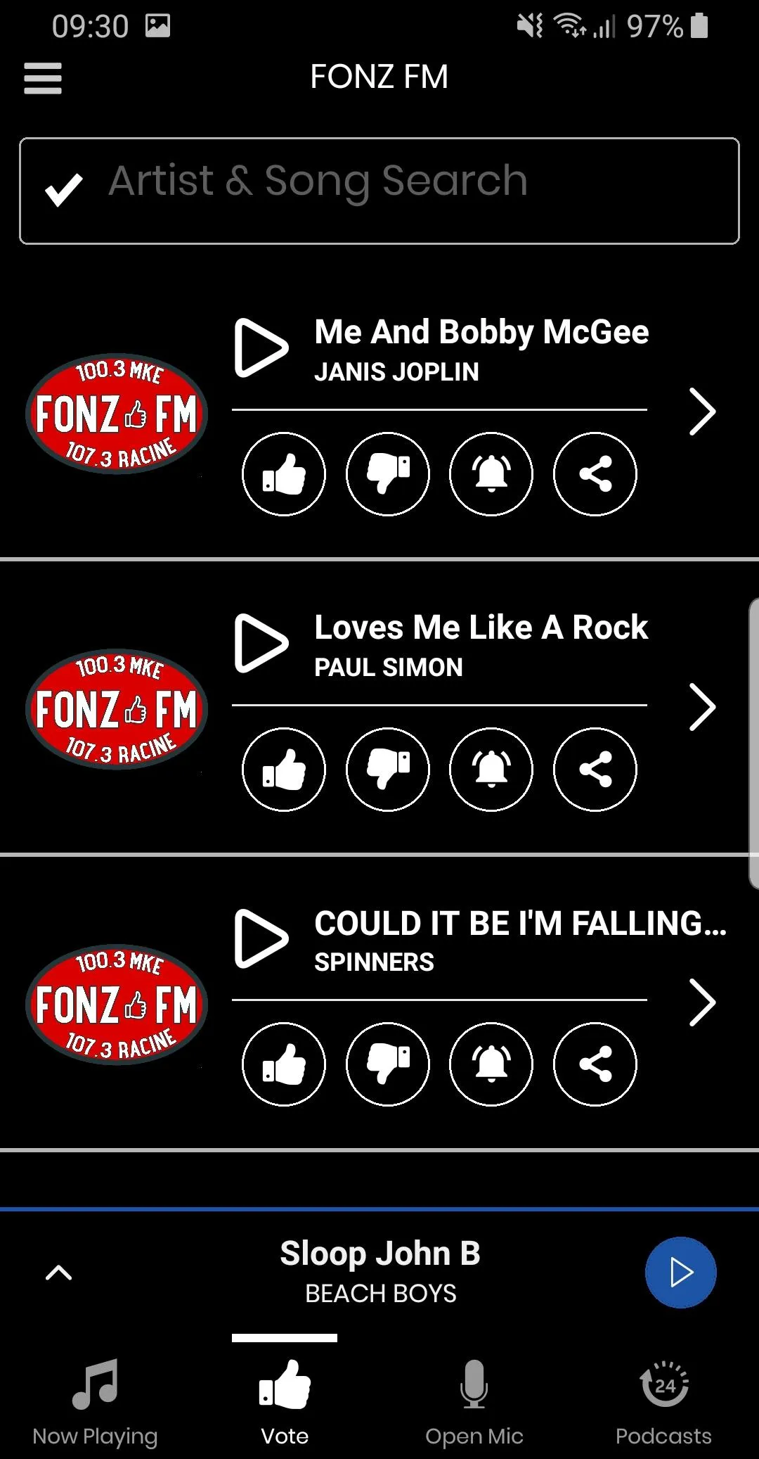 FONZ-FM | Indus Appstore | Screenshot