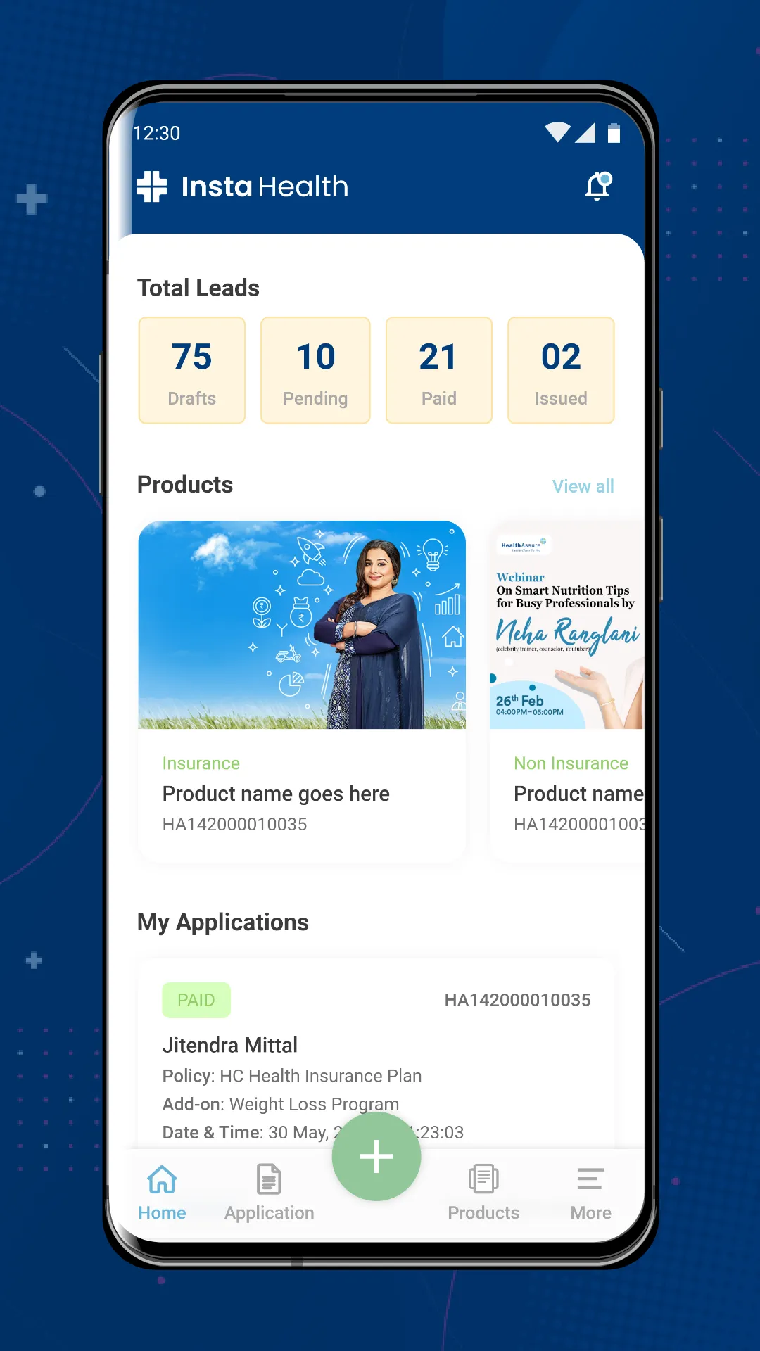 HealthAssure Insta Agency | Indus Appstore | Screenshot