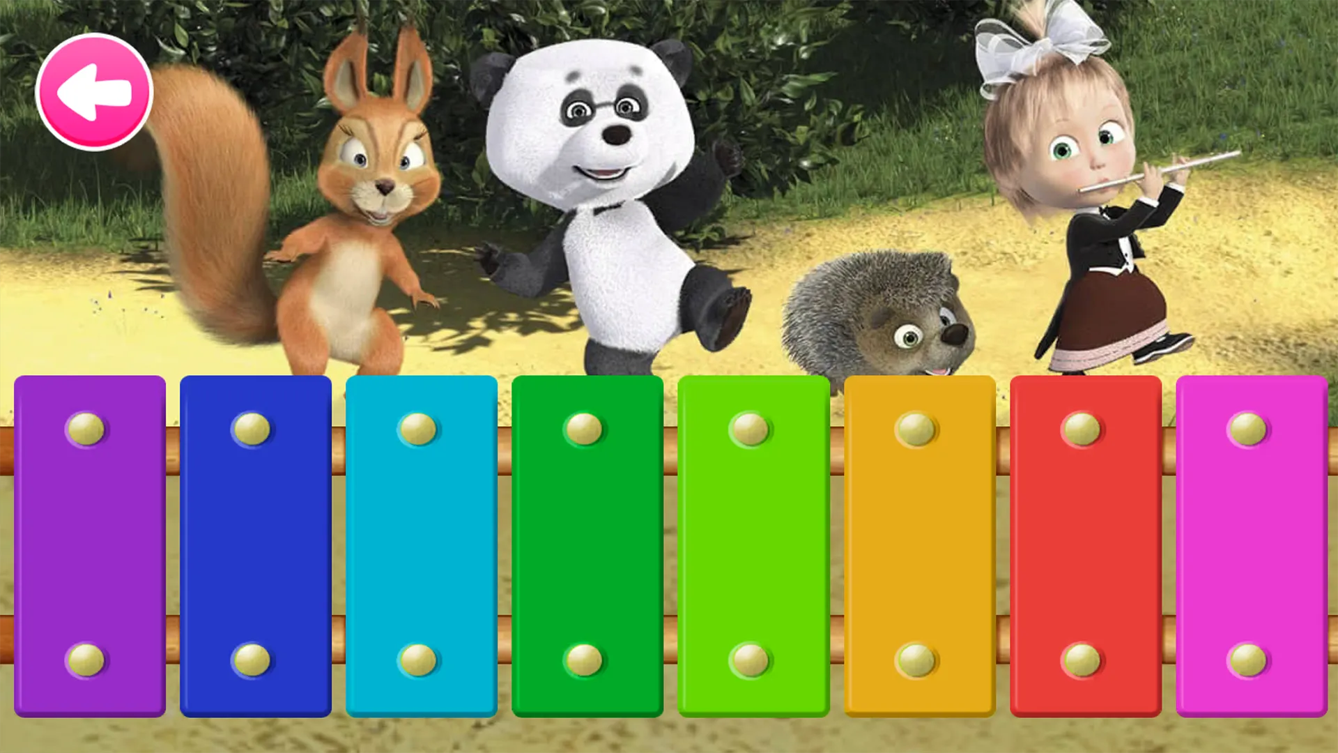 Masha and the Bear Educational | Indus Appstore | Screenshot