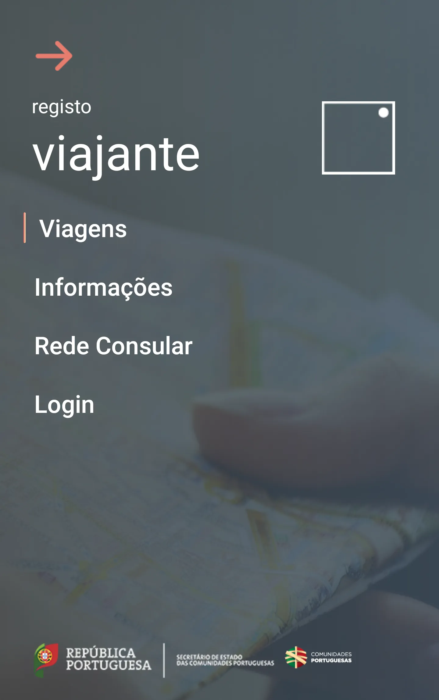 Registo Viajante | Indus Appstore | Screenshot