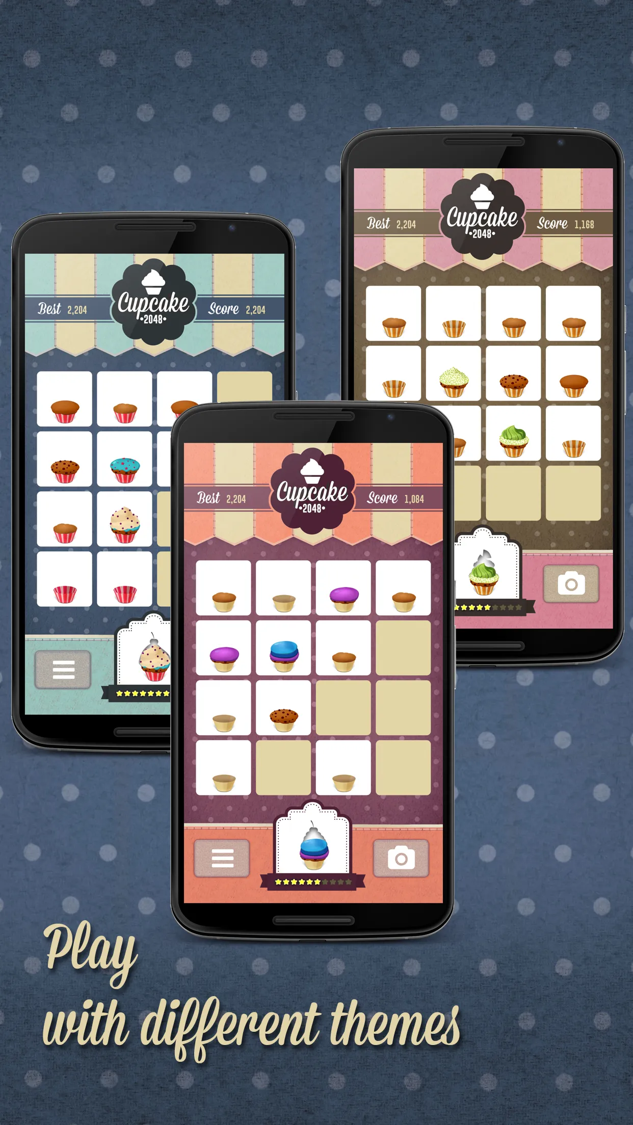 Cupcake 2048 | Indus Appstore | Screenshot