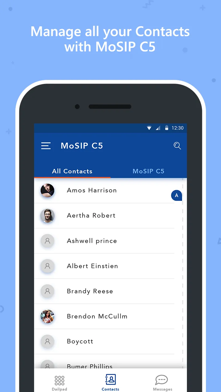 MoSIP C5–SIP Softphone for Uni | Indus Appstore | Screenshot