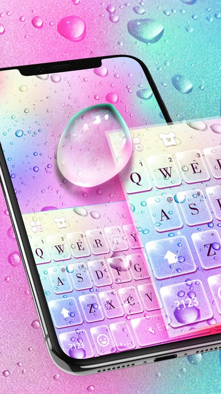 Colorful Waterdrop Theme | Indus Appstore | Screenshot