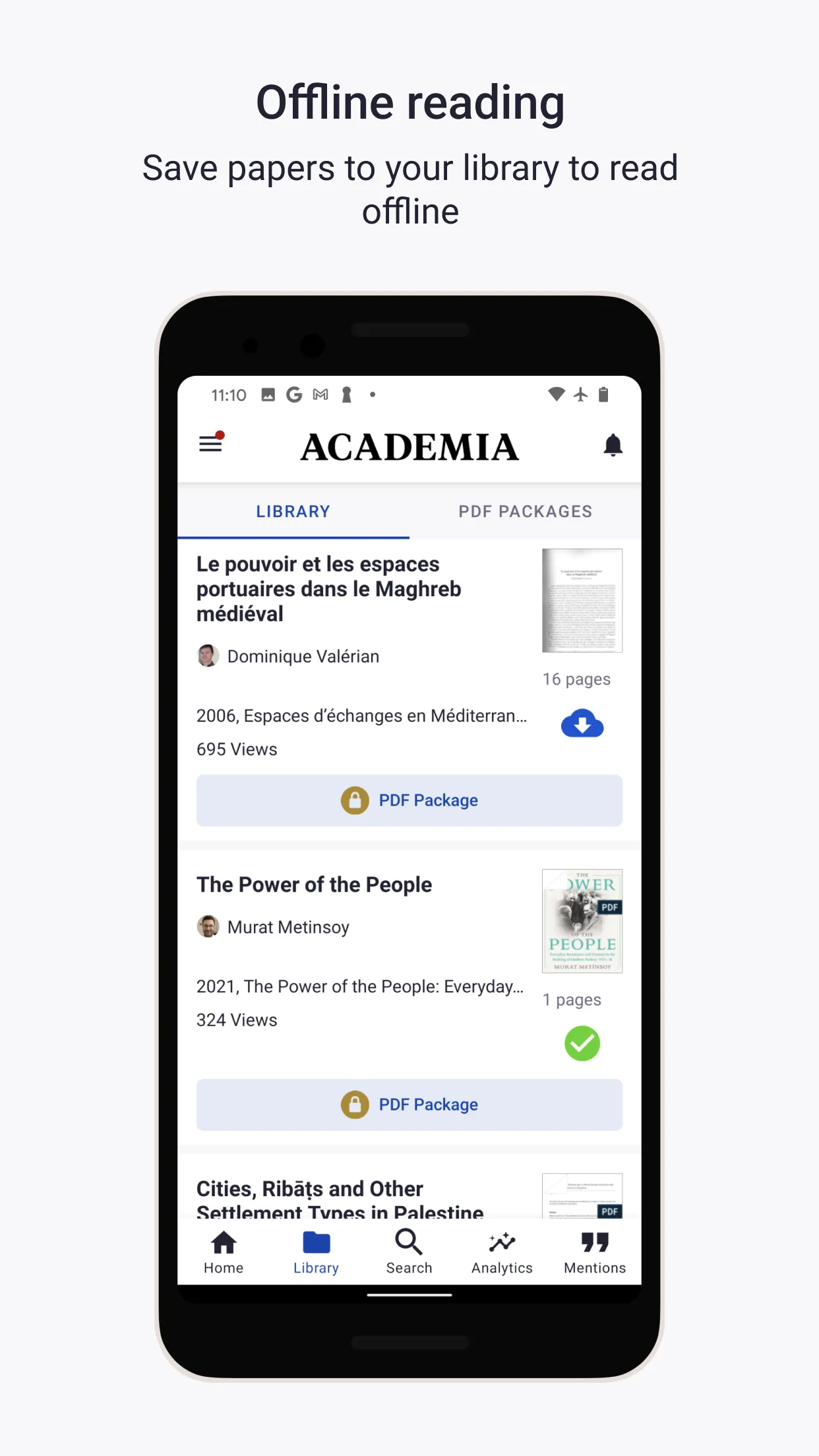 Academia.edu | Indus Appstore | Screenshot