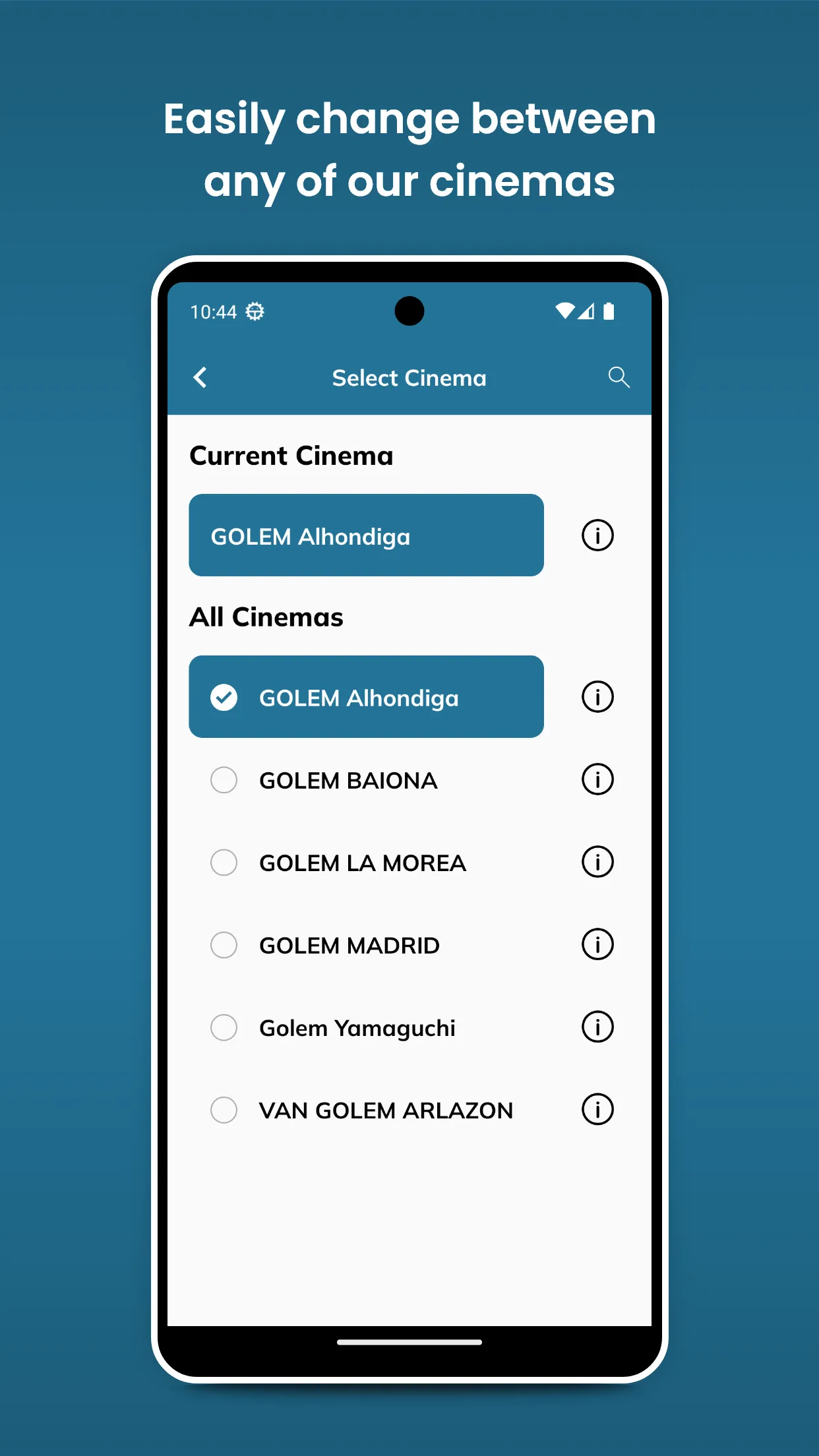 Cines Golem | Indus Appstore | Screenshot