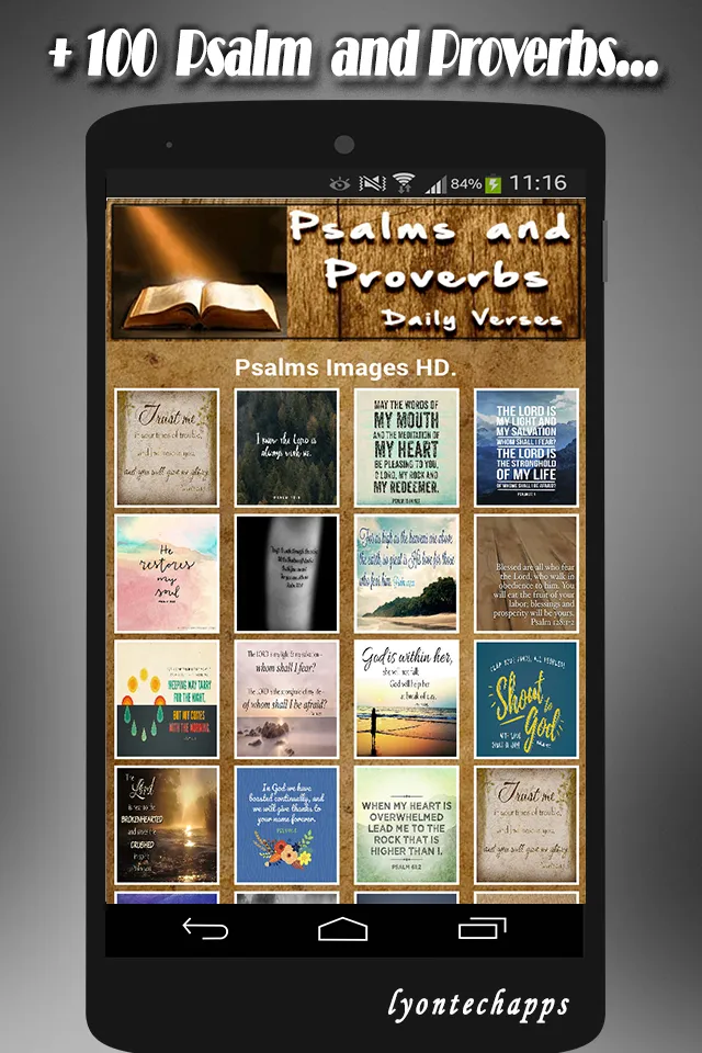 Psalms and Proverbs Daily Vers | Indus Appstore | Screenshot