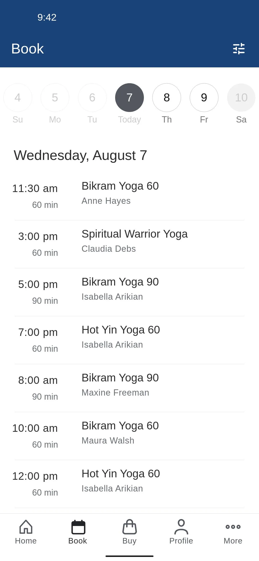 Bikram Yoga Long Beach NY | Indus Appstore | Screenshot