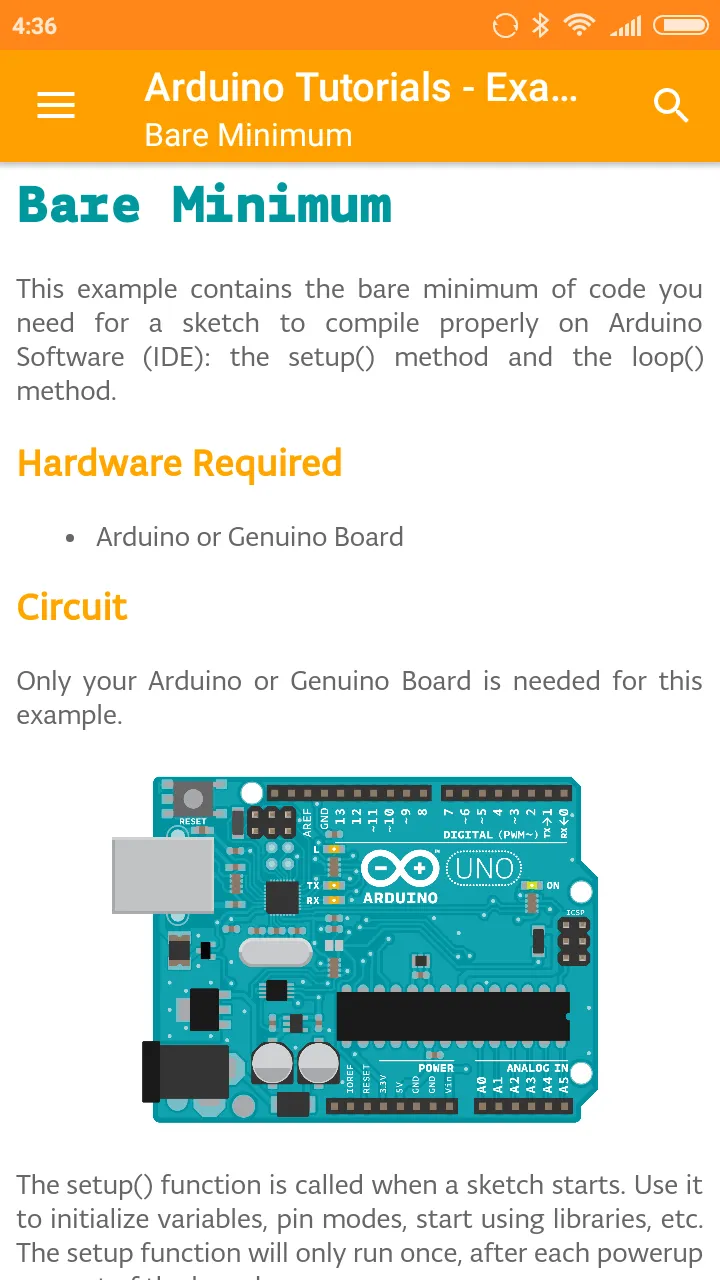 Arduino Tutorials - Examples | Indus Appstore | Screenshot