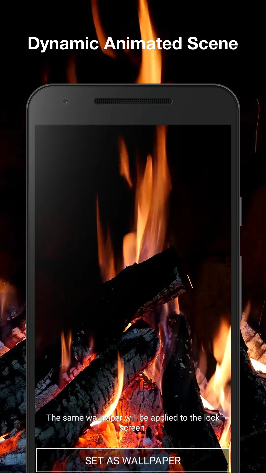 Real Fireplace Live Wallpaper | Indus Appstore | Screenshot