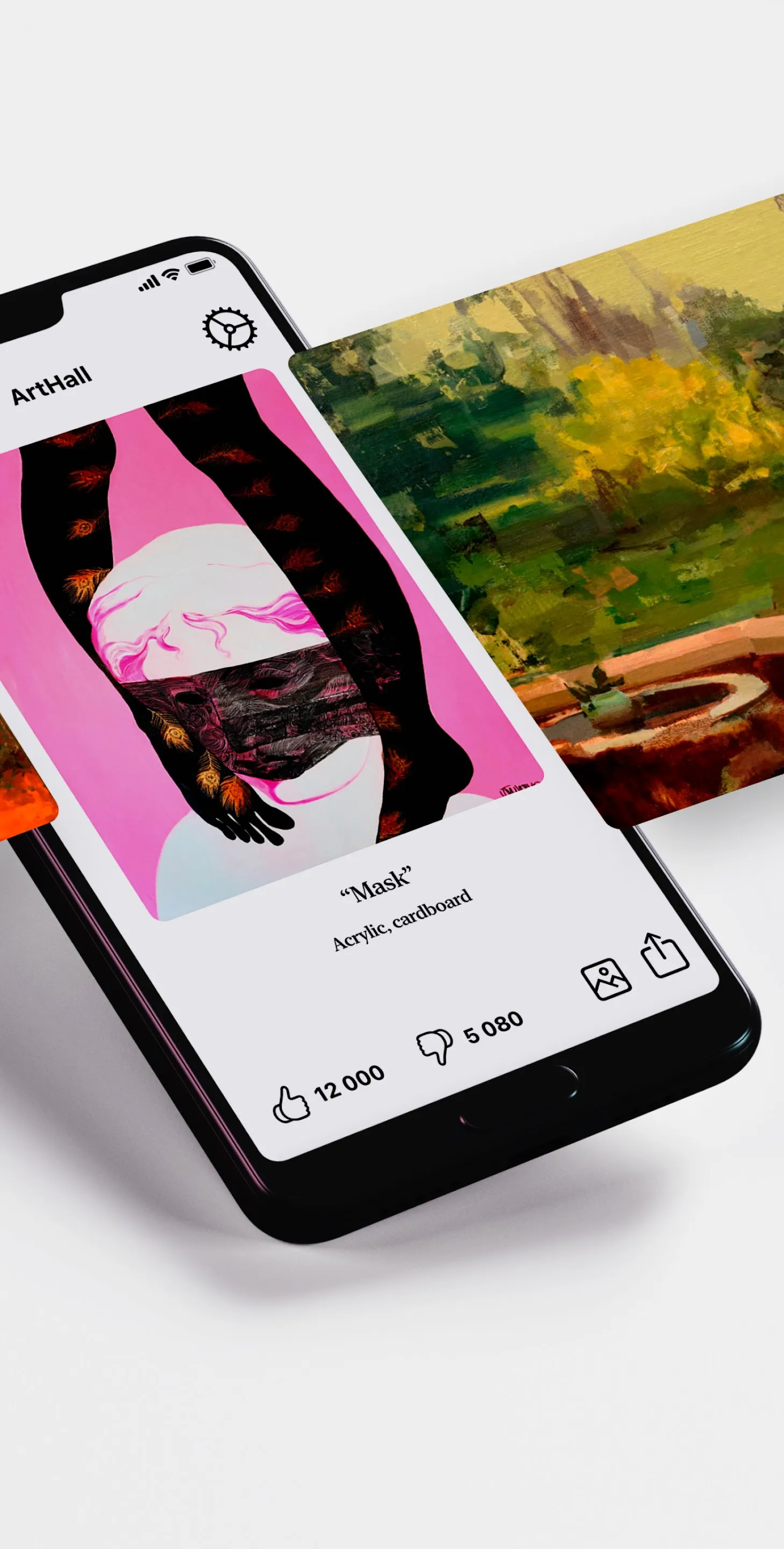 ArtHall: contemporary artists | Indus Appstore | Screenshot