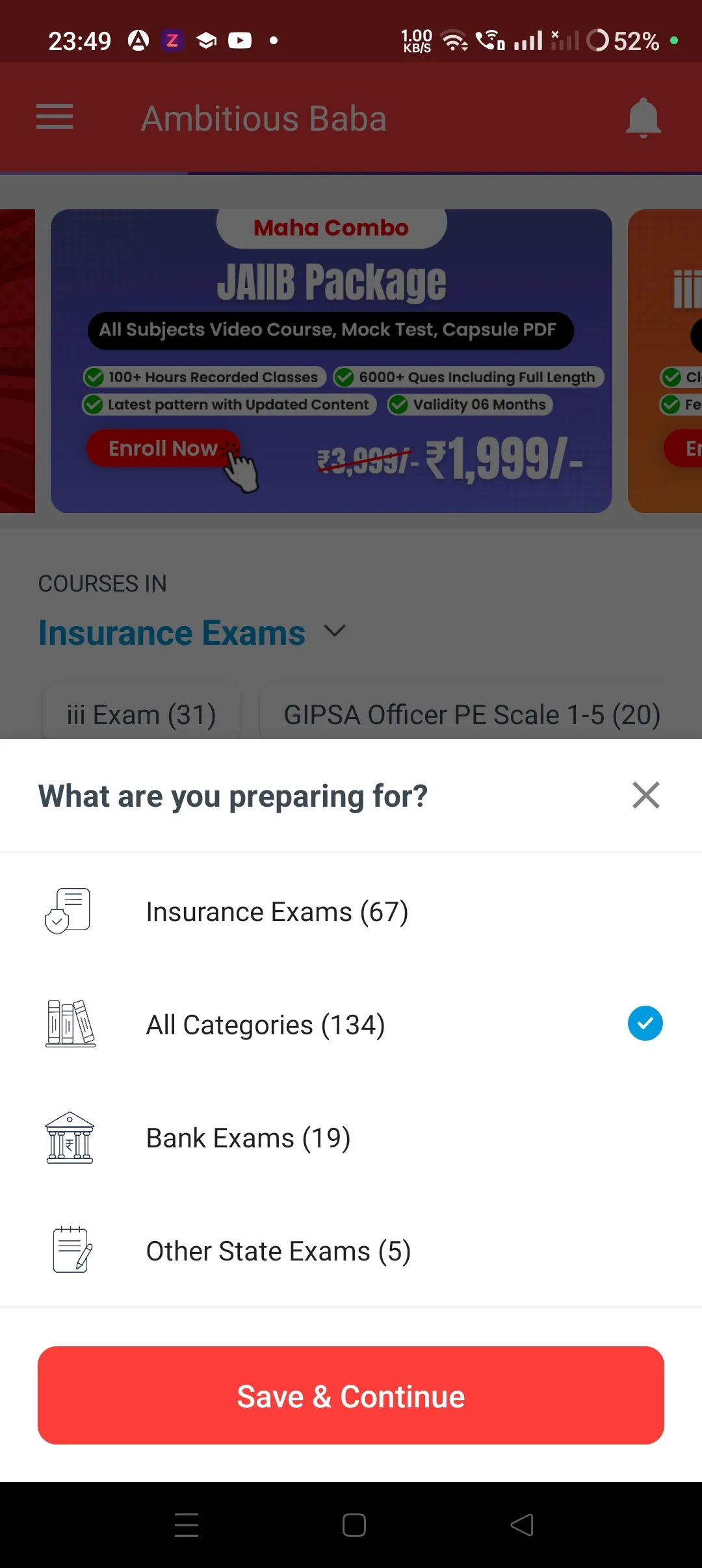 Ambitious Baba : Exam Prep APP | Indus Appstore | Screenshot