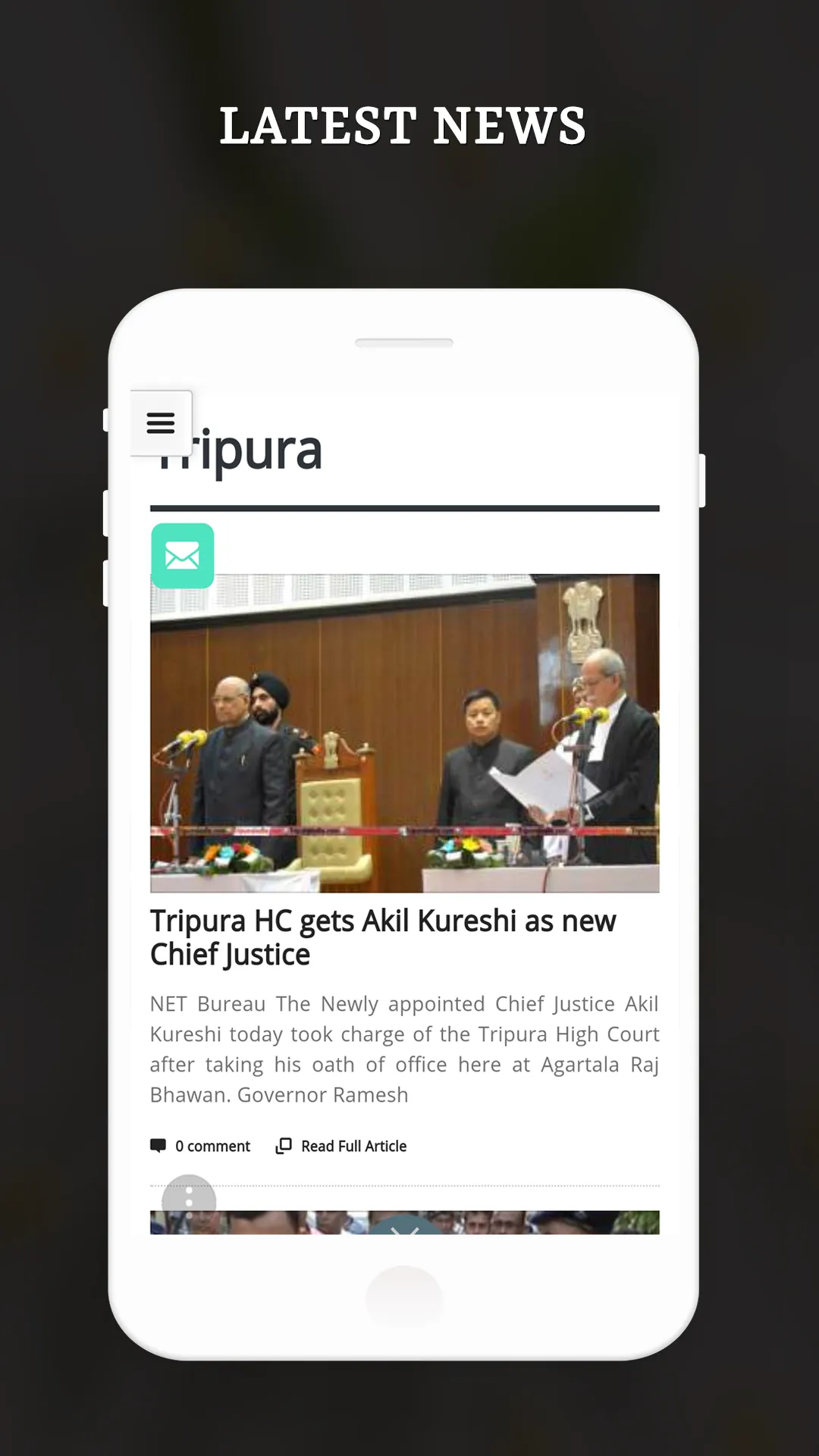 Tripura Live TV-Tripura ePaper | Indus Appstore | Screenshot