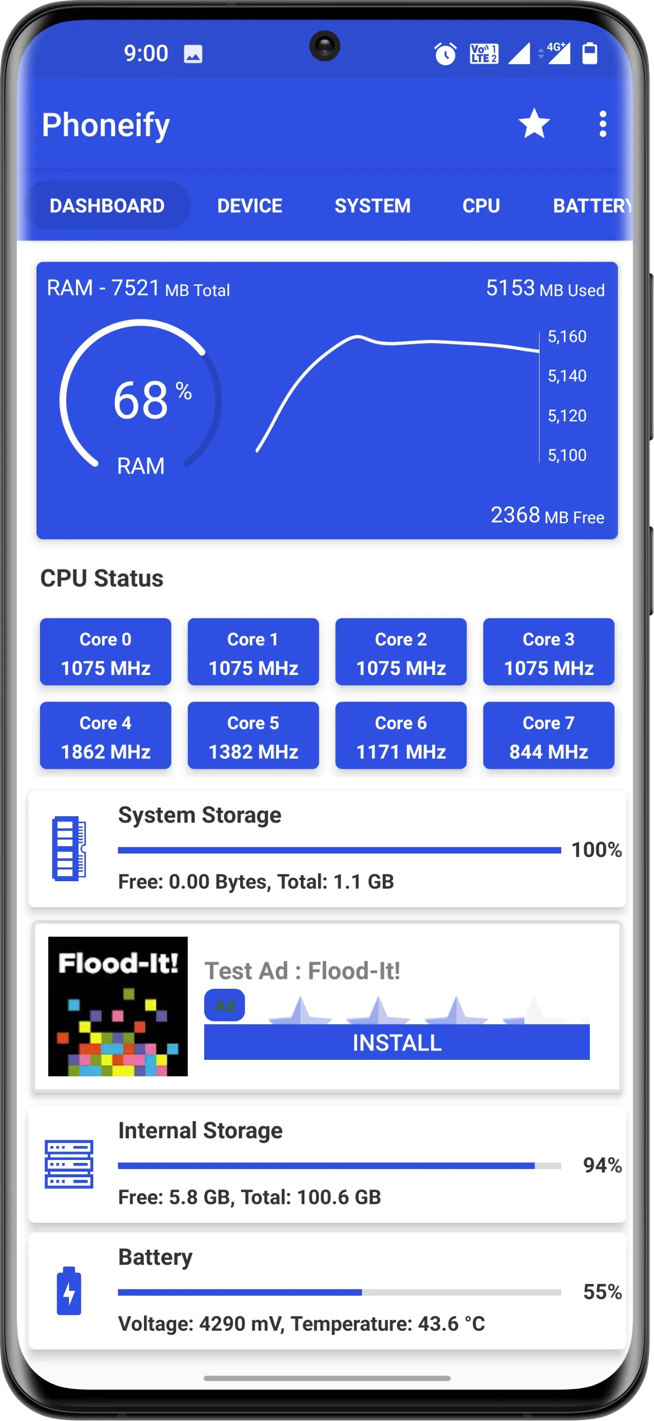 Phoneify -Device & System Info | Indus Appstore | Screenshot