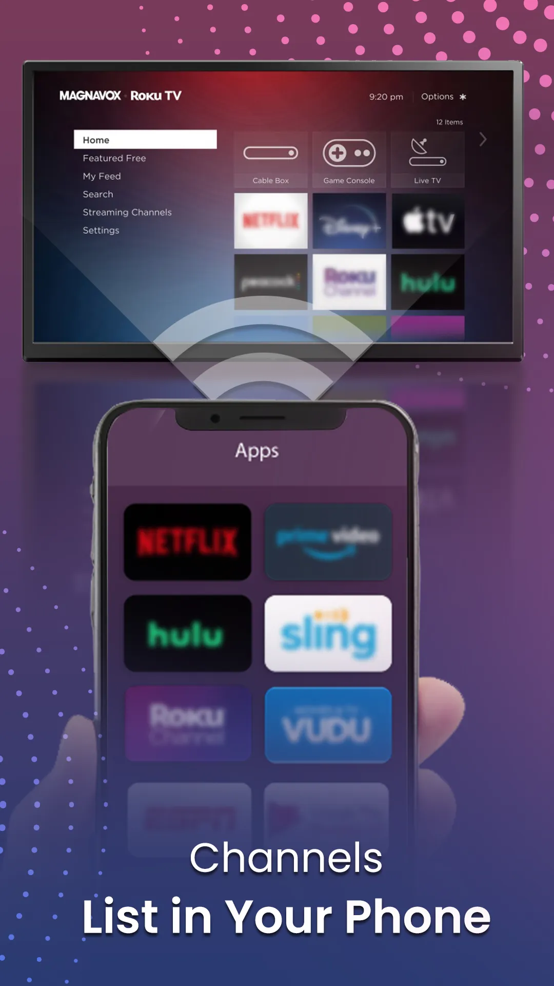 Remote for Magnavox Roku TV | Indus Appstore | Screenshot