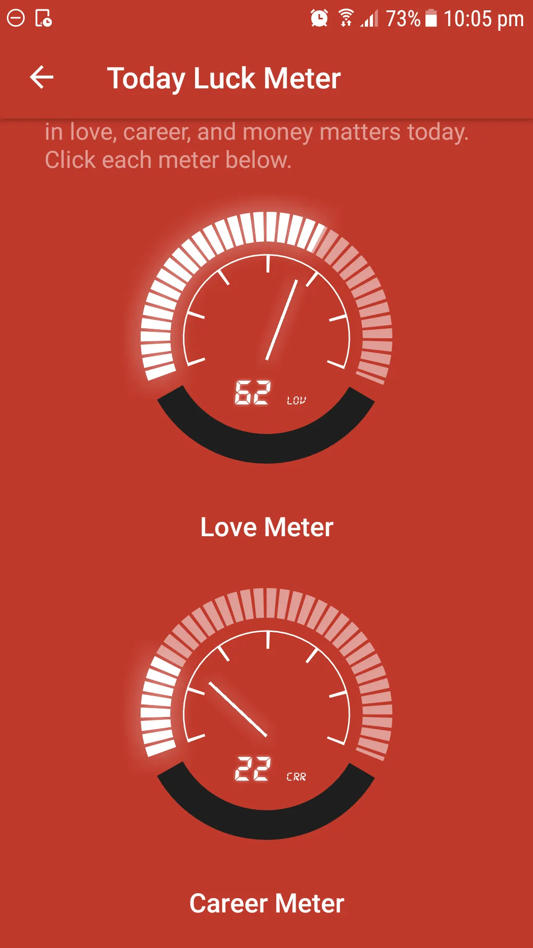 Today Luck Meter | Indus Appstore | Screenshot