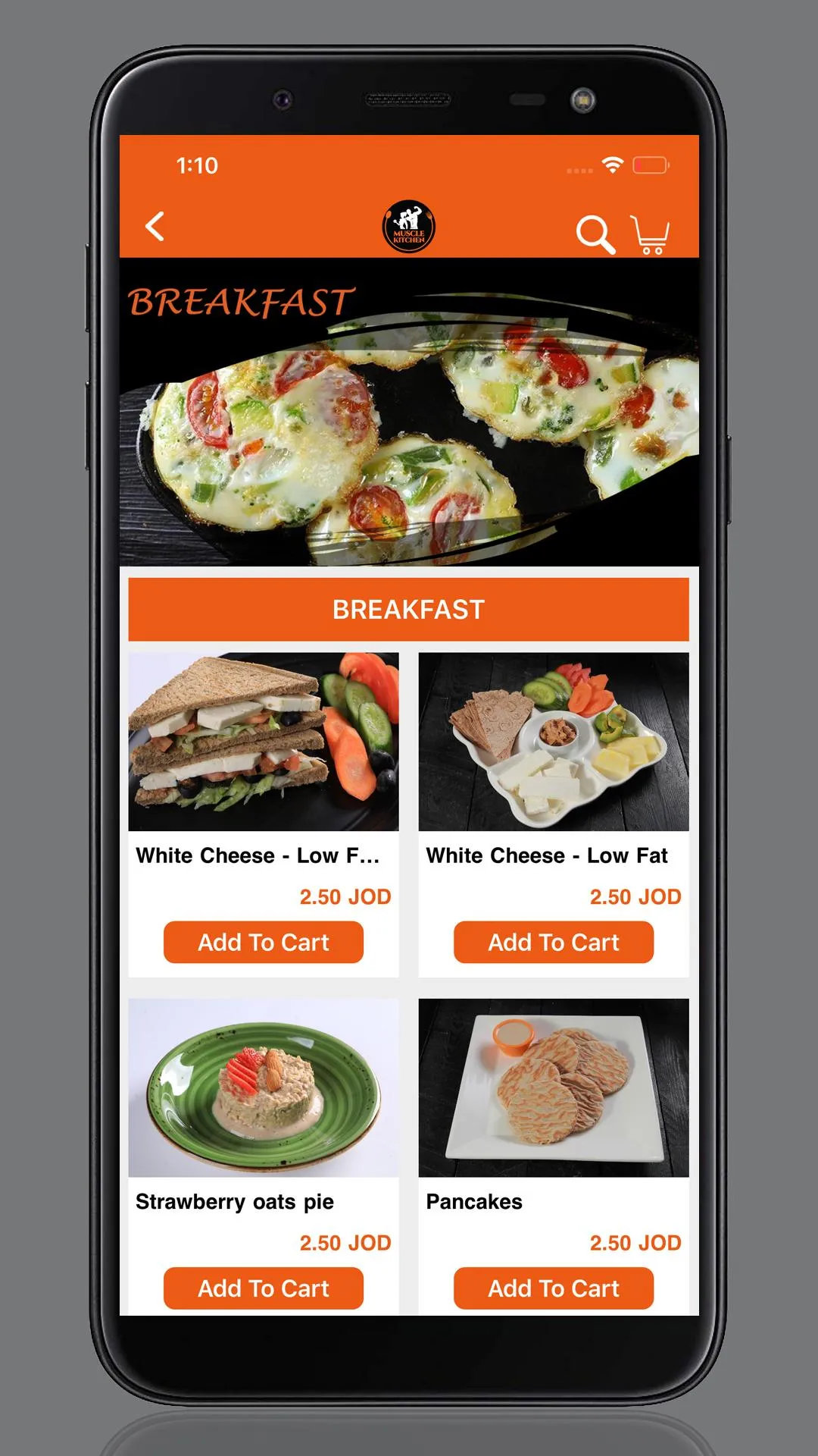 Muscle Kitchen | Indus Appstore | Screenshot