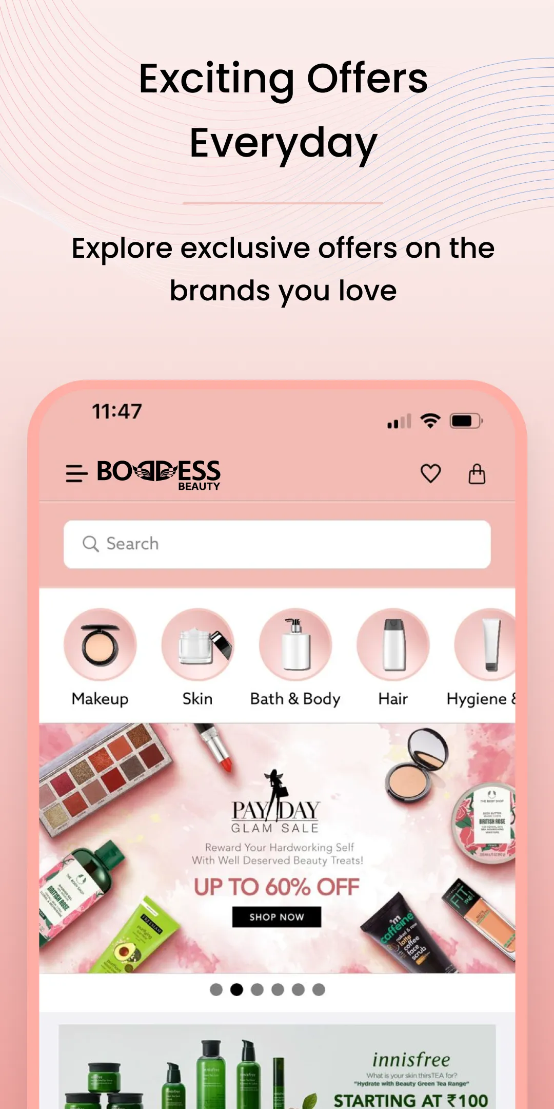 Boddess: Beauty Shopping App | Indus Appstore | Screenshot