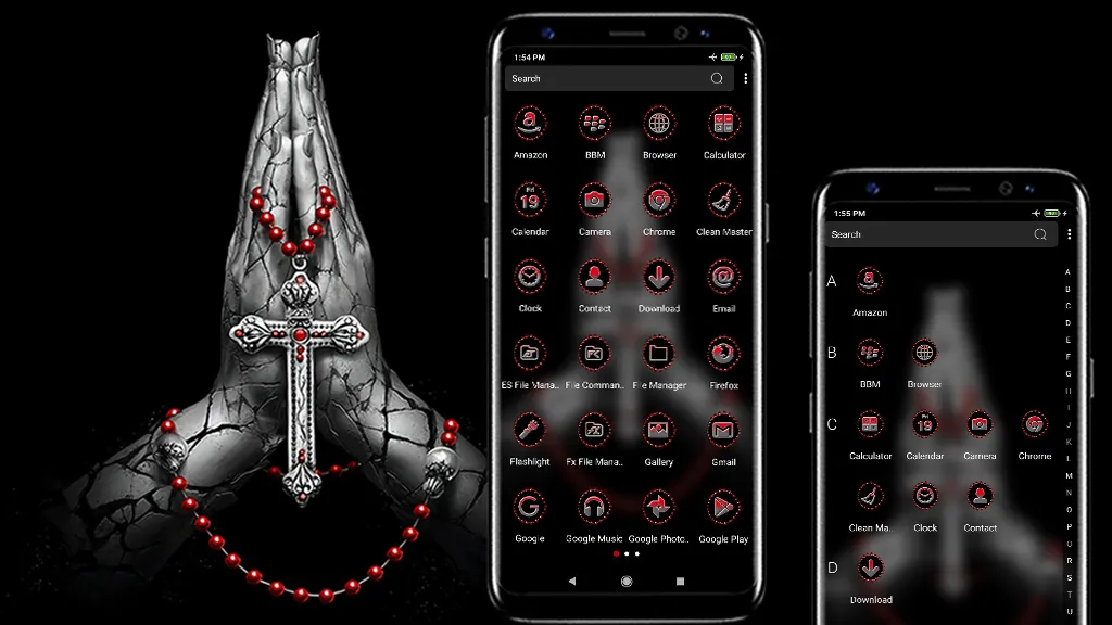 Jesus Cross Launcher Theme | Indus Appstore | Screenshot