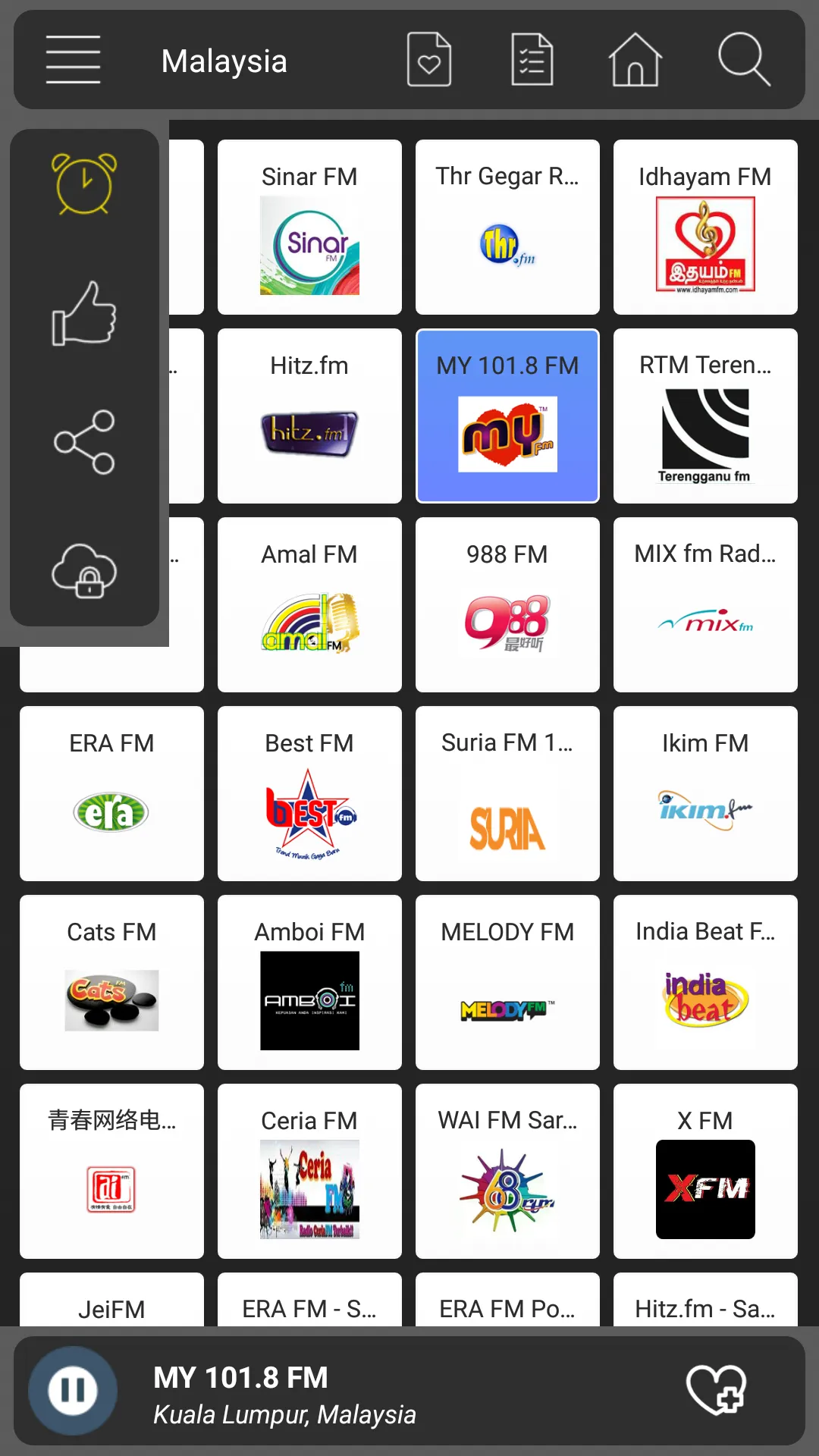 Radio Malaysia Online - Am Fm | Indus Appstore | Screenshot