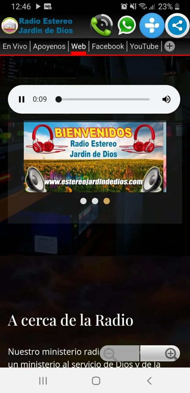 Radio Estereo Jardín de Dios | Indus Appstore | Screenshot