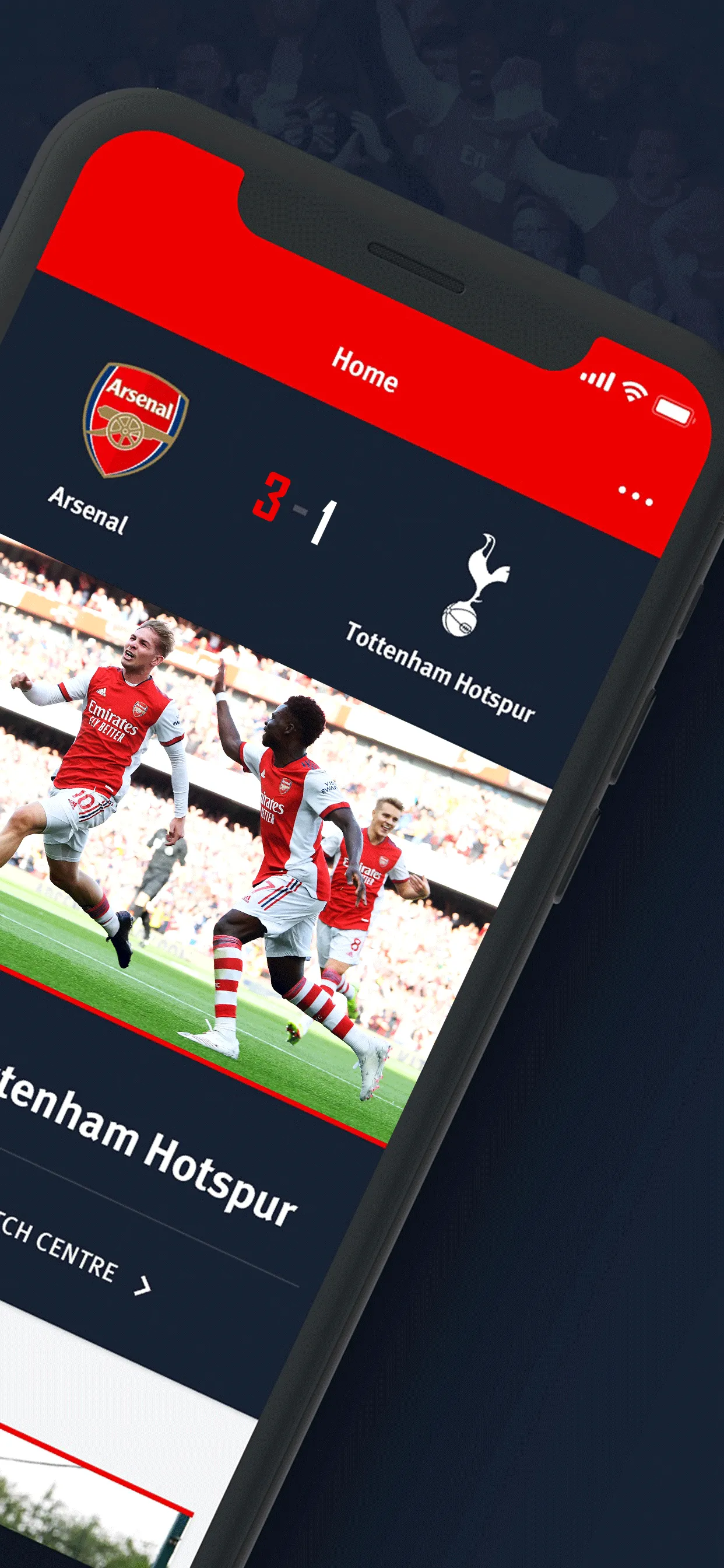 Arsenal Official App | Indus Appstore | Screenshot