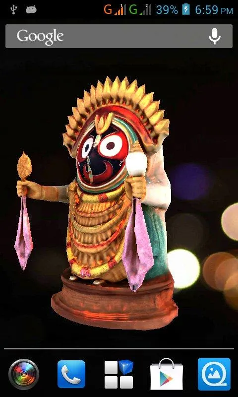 3D Jagannath Live Wallpaper | Indus Appstore | Screenshot