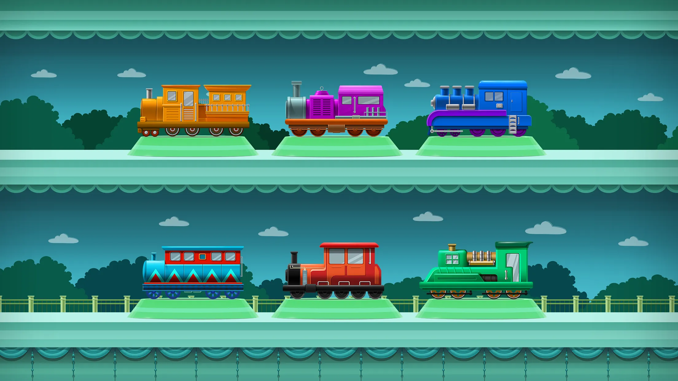 Train Builder Games for kids | Indus Appstore | Screenshot