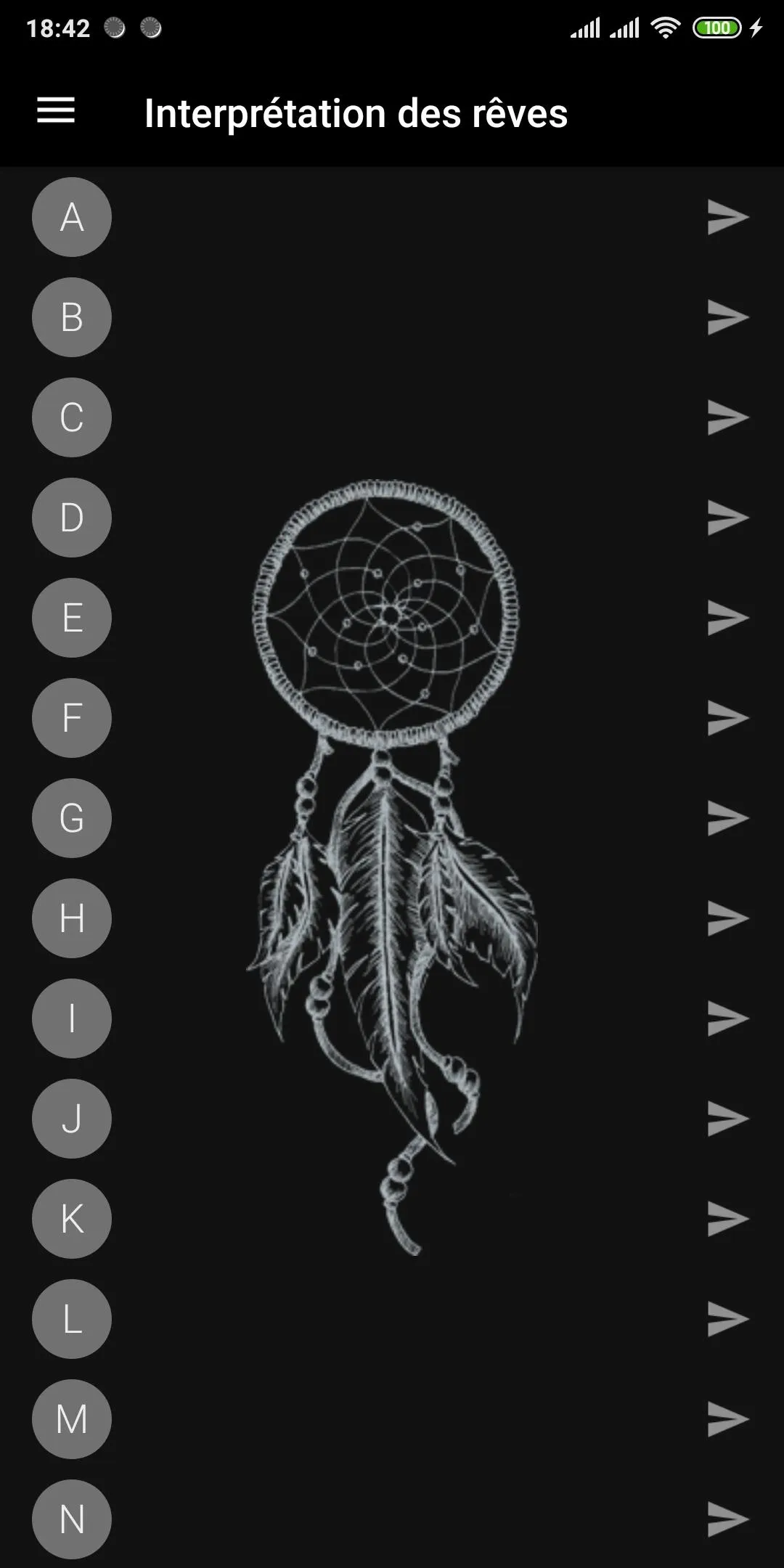 Interprétation des rêves | Indus Appstore | Screenshot