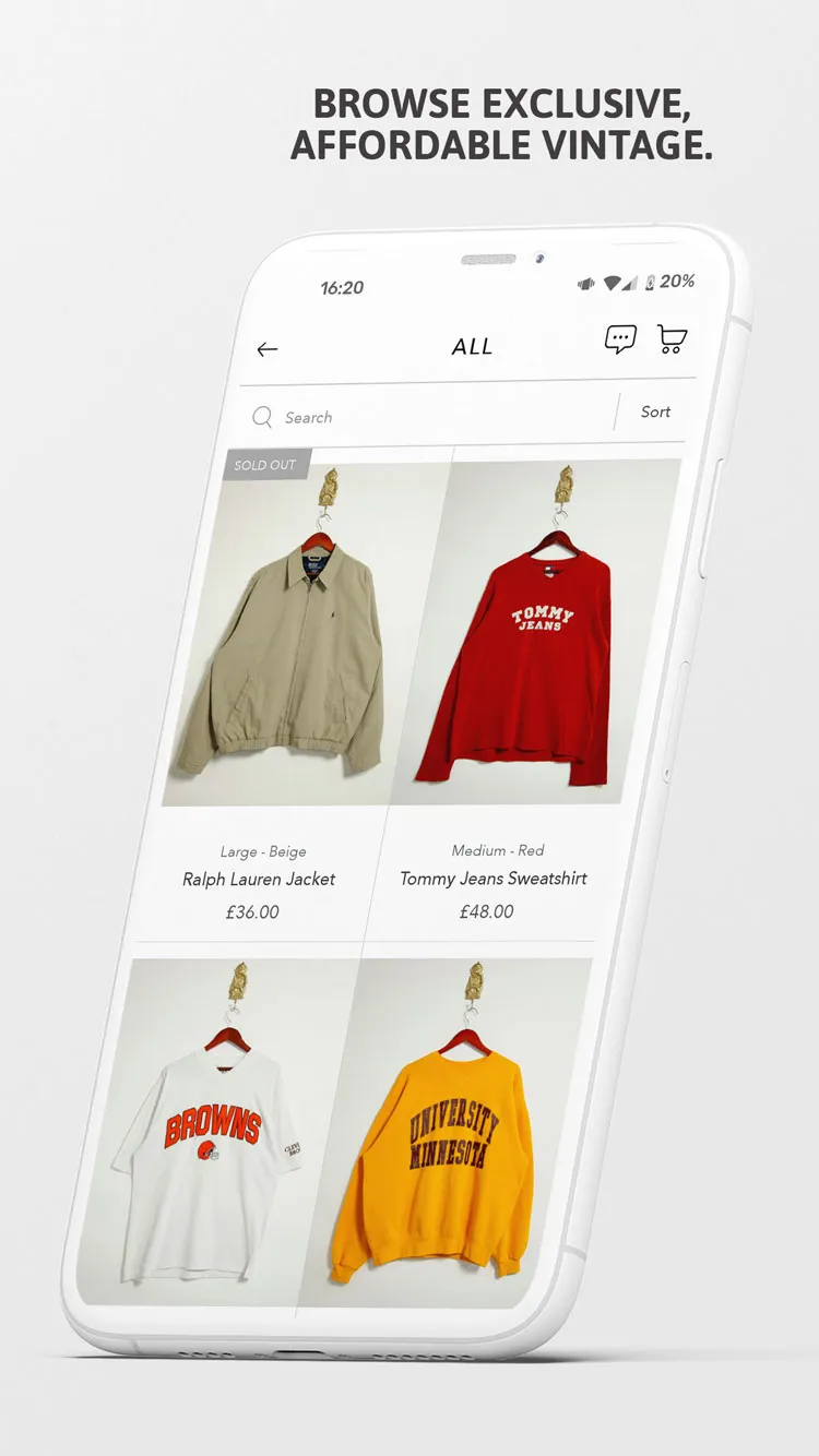 OneOff Vintage | Indus Appstore | Screenshot