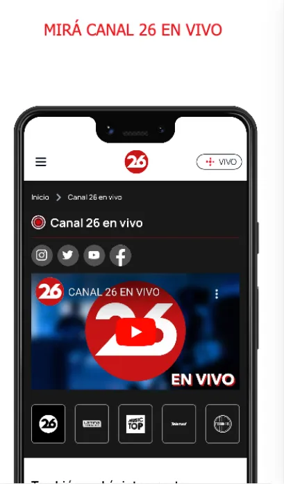 Canal 26 | Indus Appstore | Screenshot