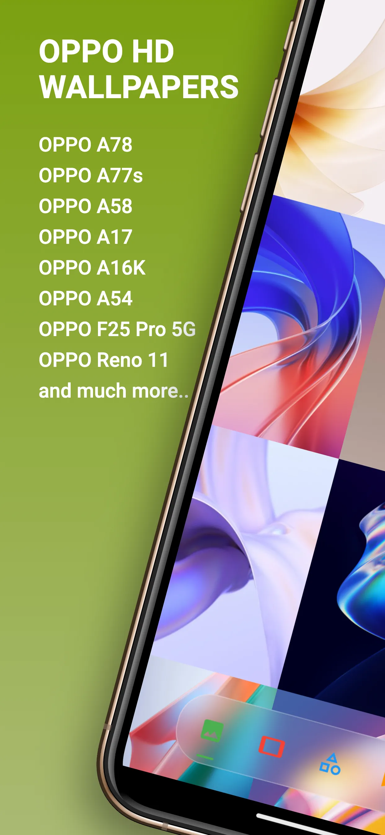 Wallpapers For Oppo - HD - 4K | Indus Appstore | Screenshot