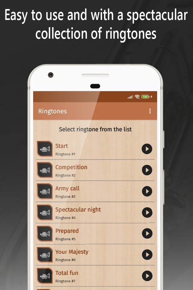 trumpet ringtones for phone | Indus Appstore | Screenshot