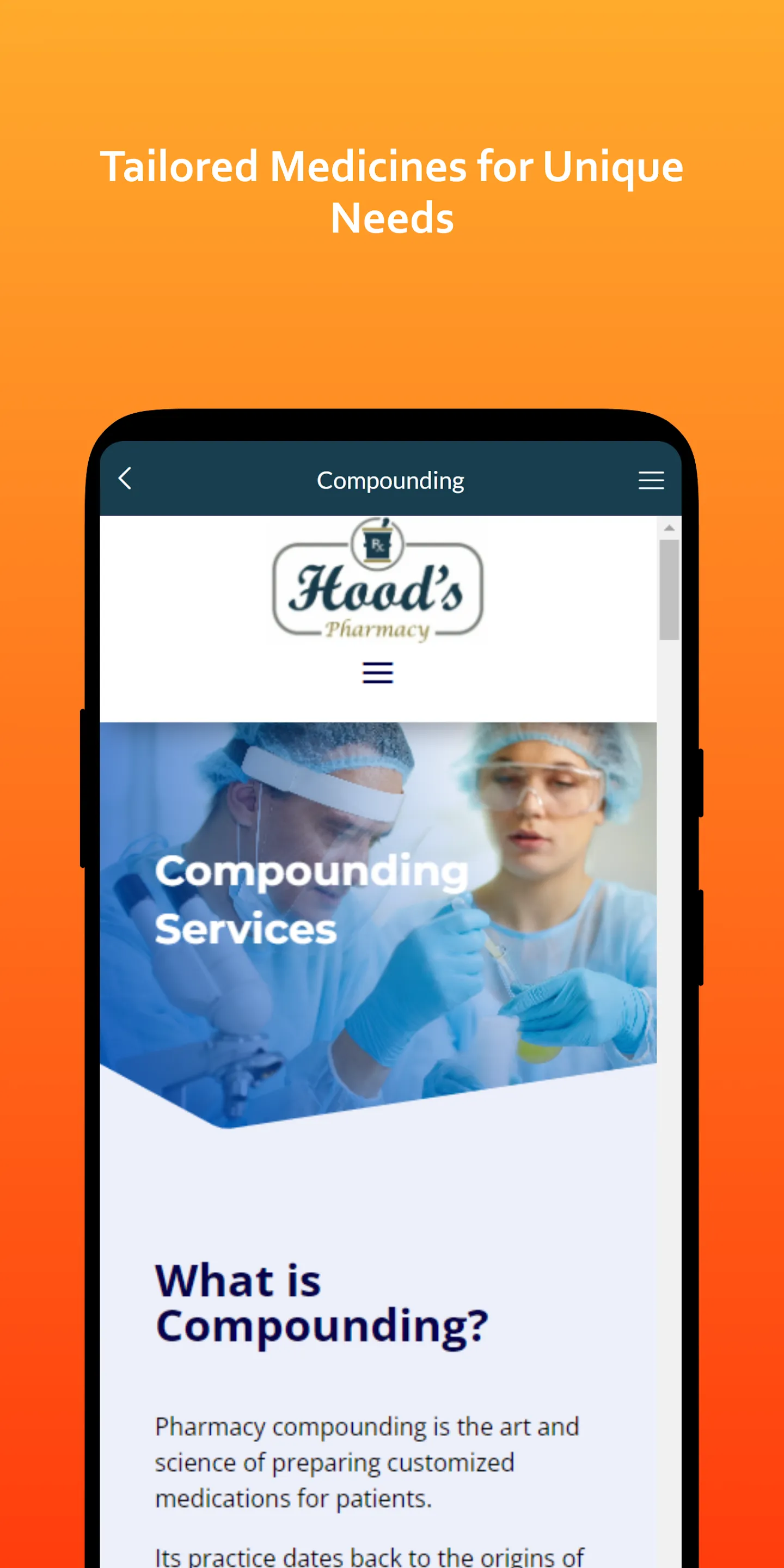 Hood's Pharmacy | Indus Appstore | Screenshot