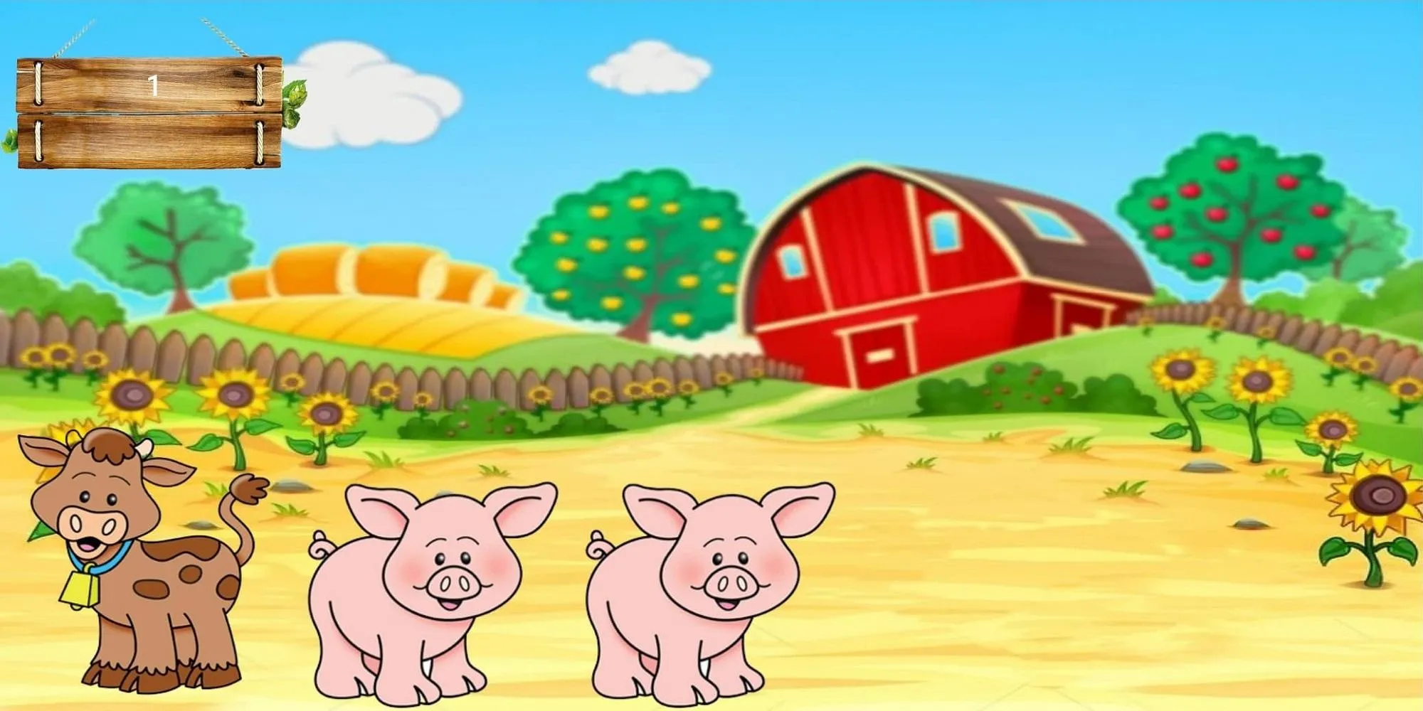 Farm animals- Draw, Learn, Cat | Indus Appstore | Screenshot