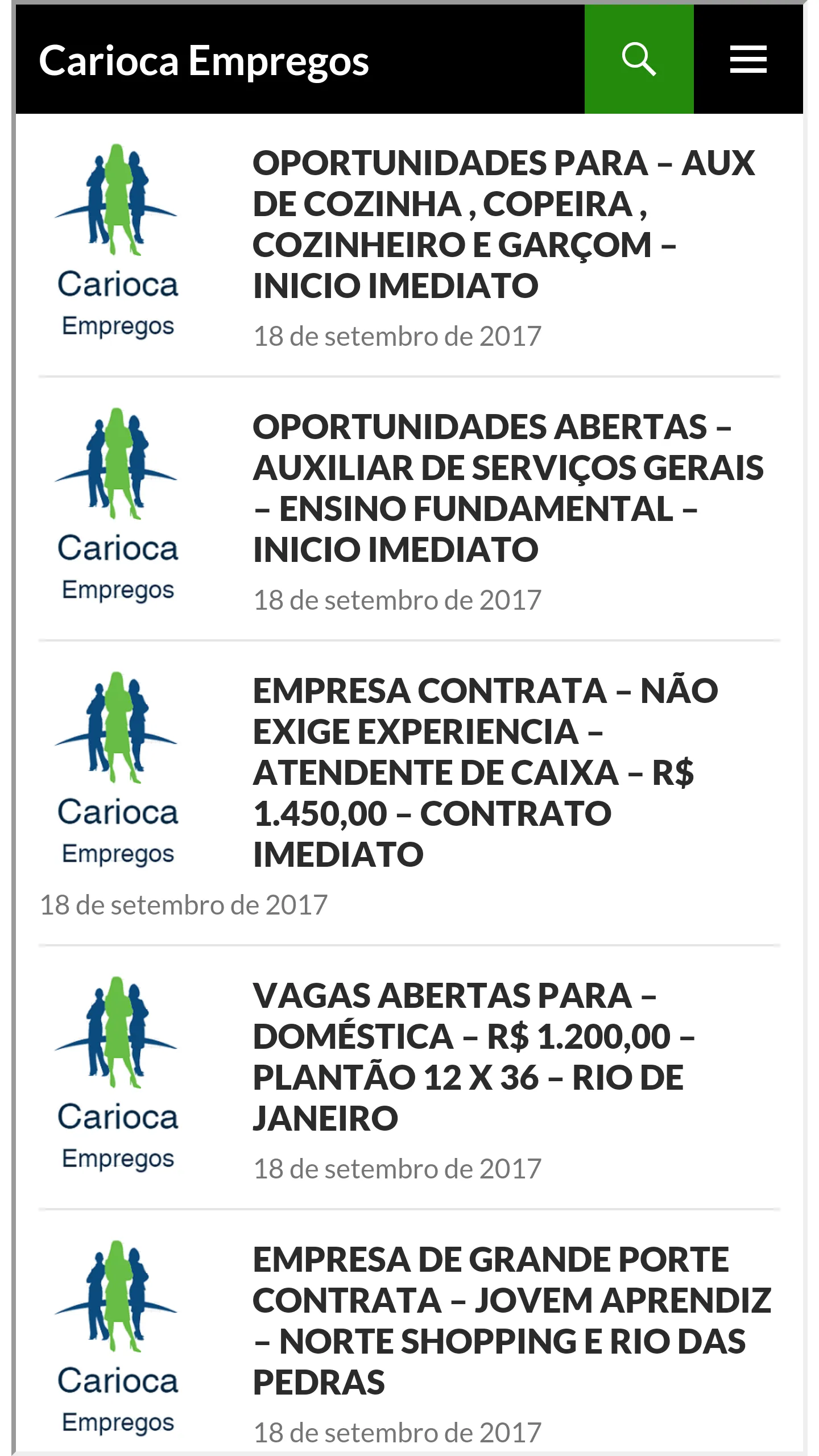 Cariocaempregos - Empregos e v | Indus Appstore | Screenshot